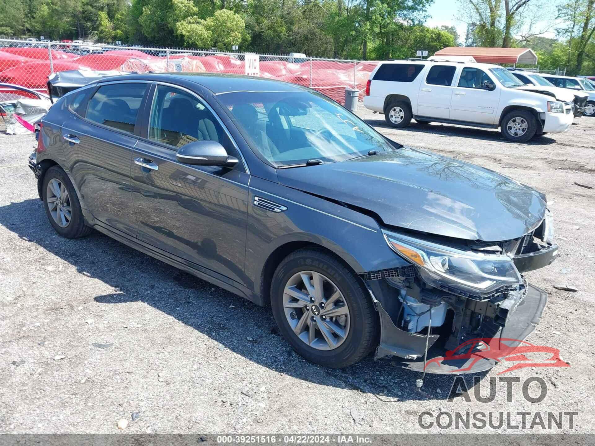 KIA OPTIMA 2020 - 5XXGT4L30LG429581