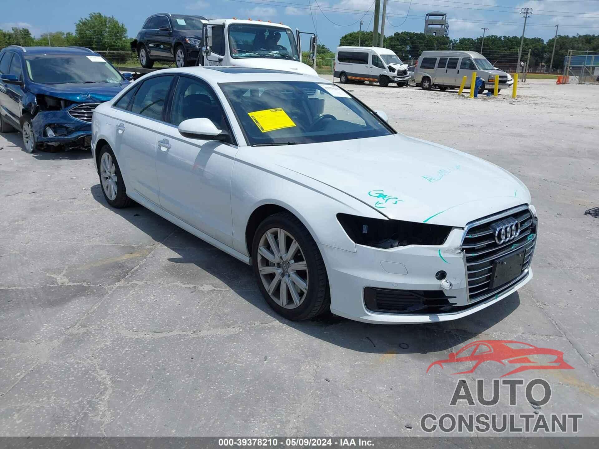 AUDI A6 2016 - WAUGFAFC0GN102803