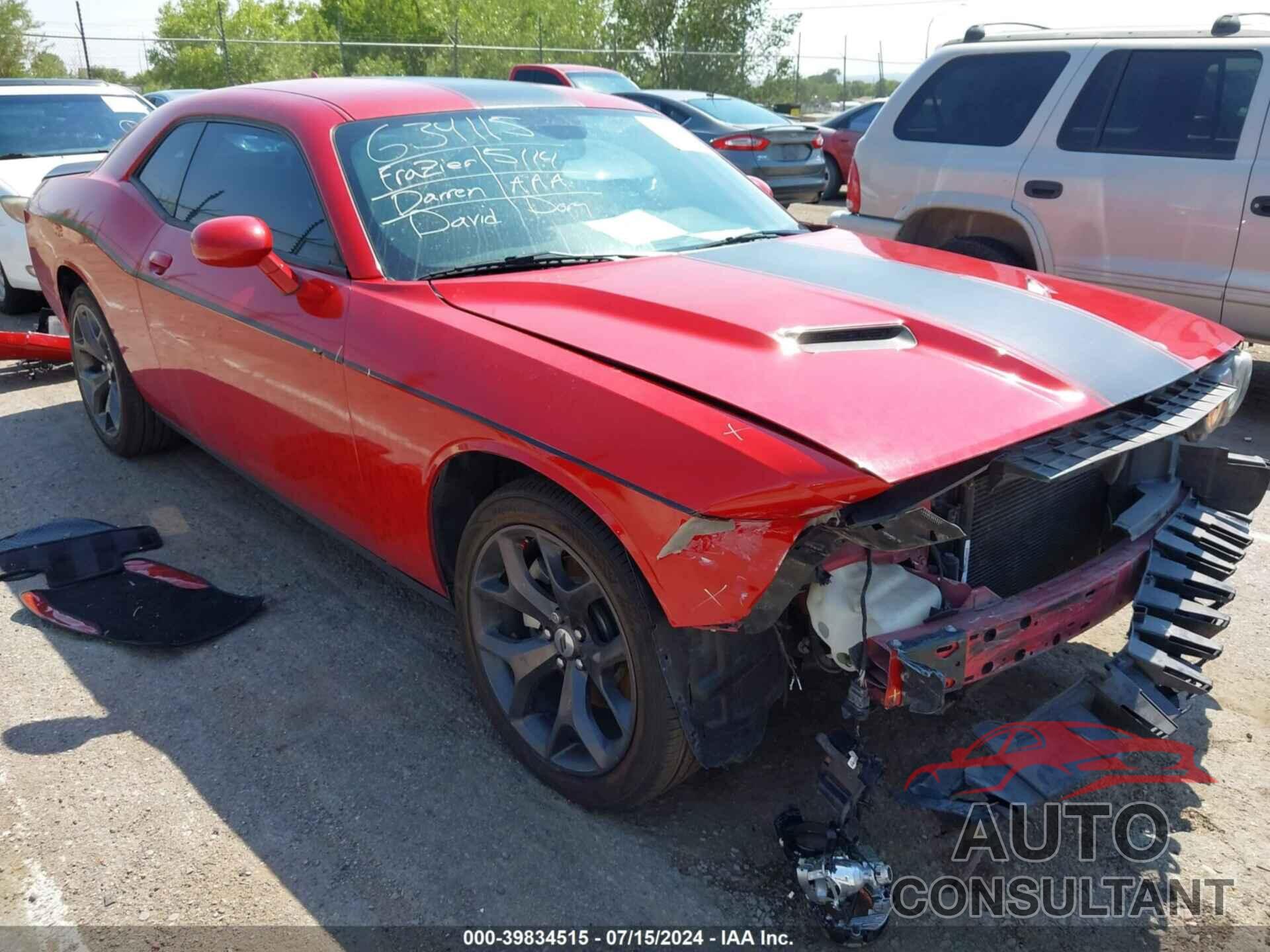 DODGE CHALLENGER 2017 - 2C3CDZAG6HH594736