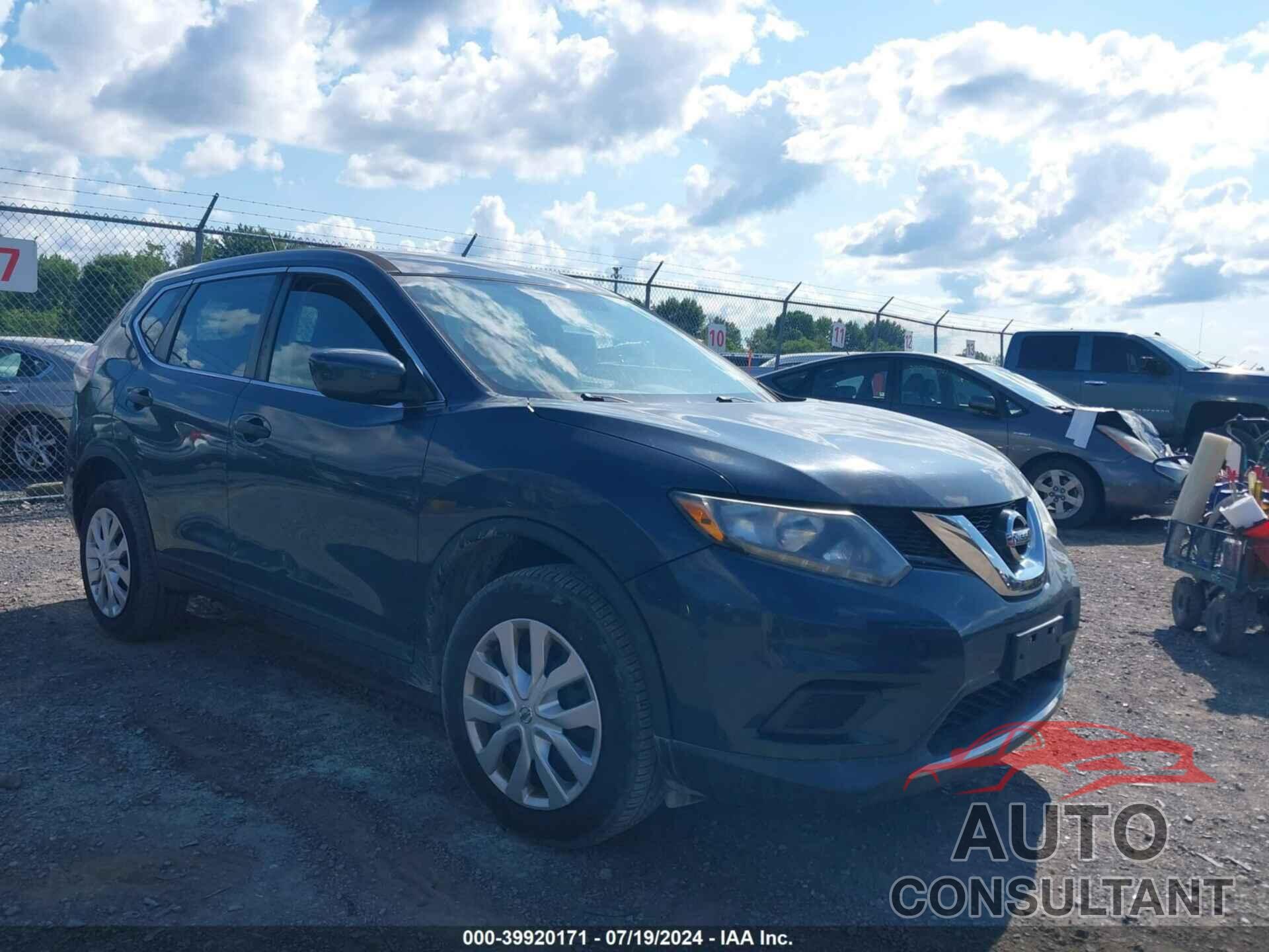 NISSAN ROGUE 2016 - 5N1AT2MV6GC810220