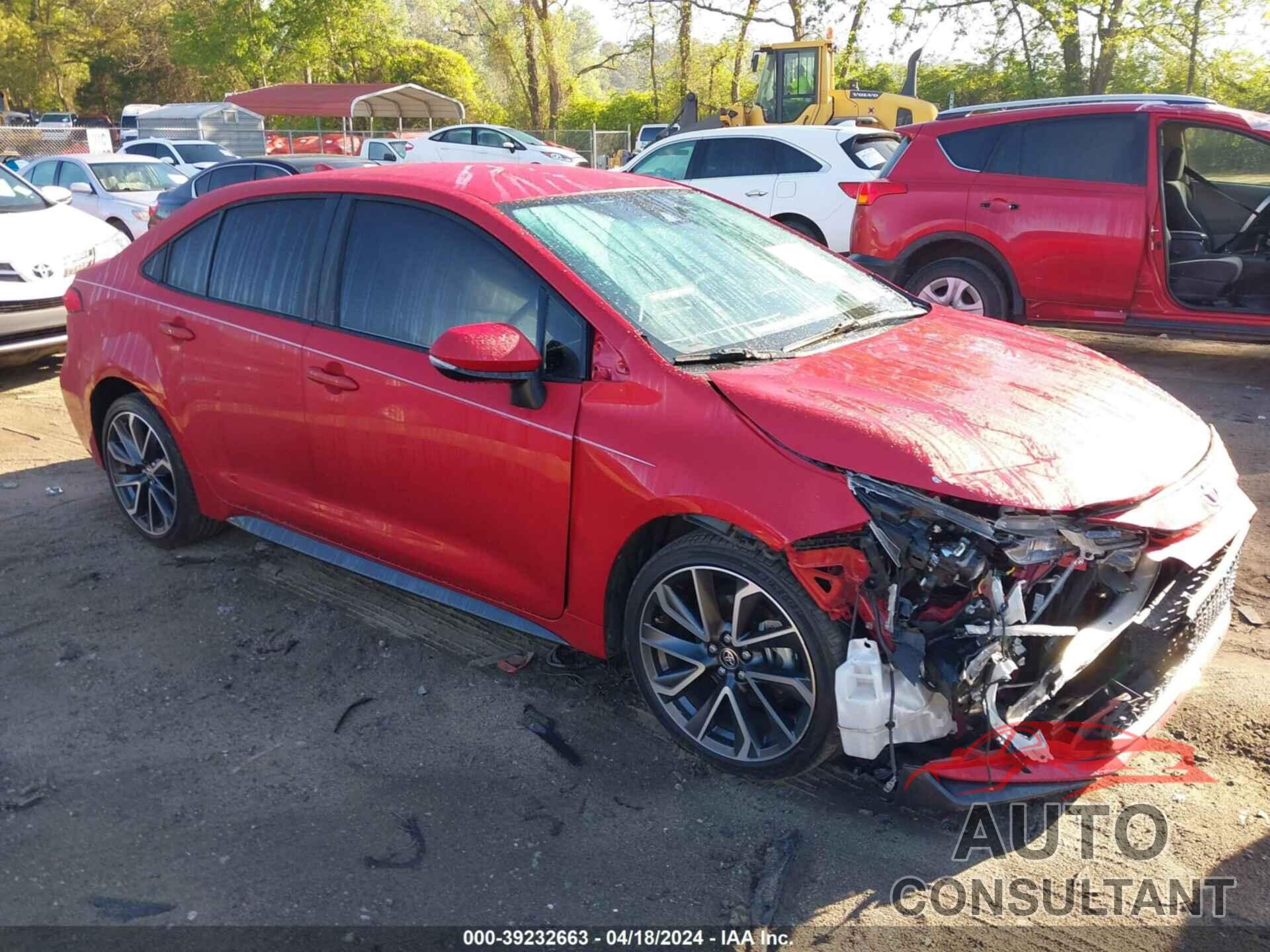 TOYOTA COROLLA 2020 - JTDS4RCE5LJ017349