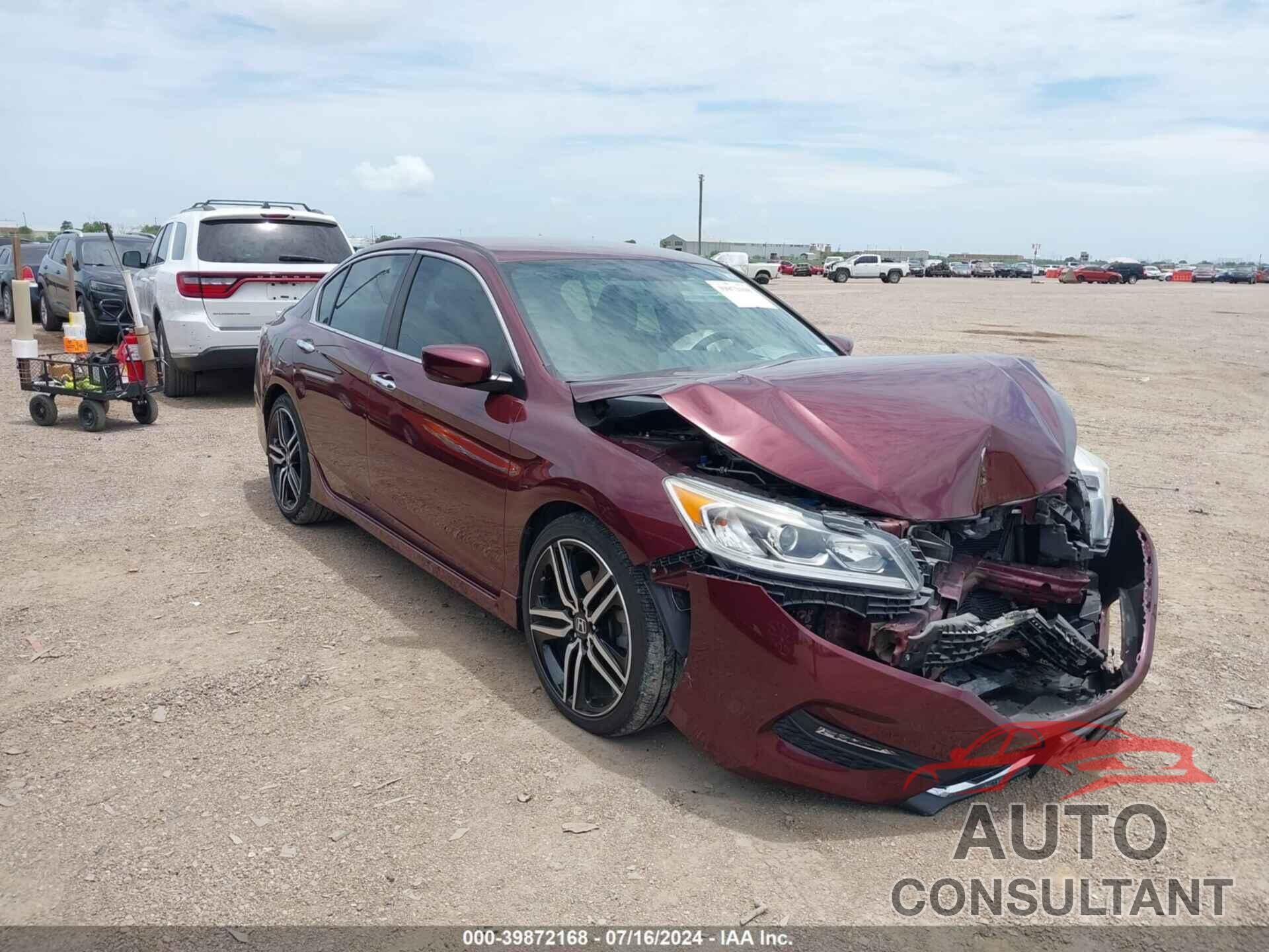 HONDA ACCORD 2017 - 1HGCR2F51HA280763