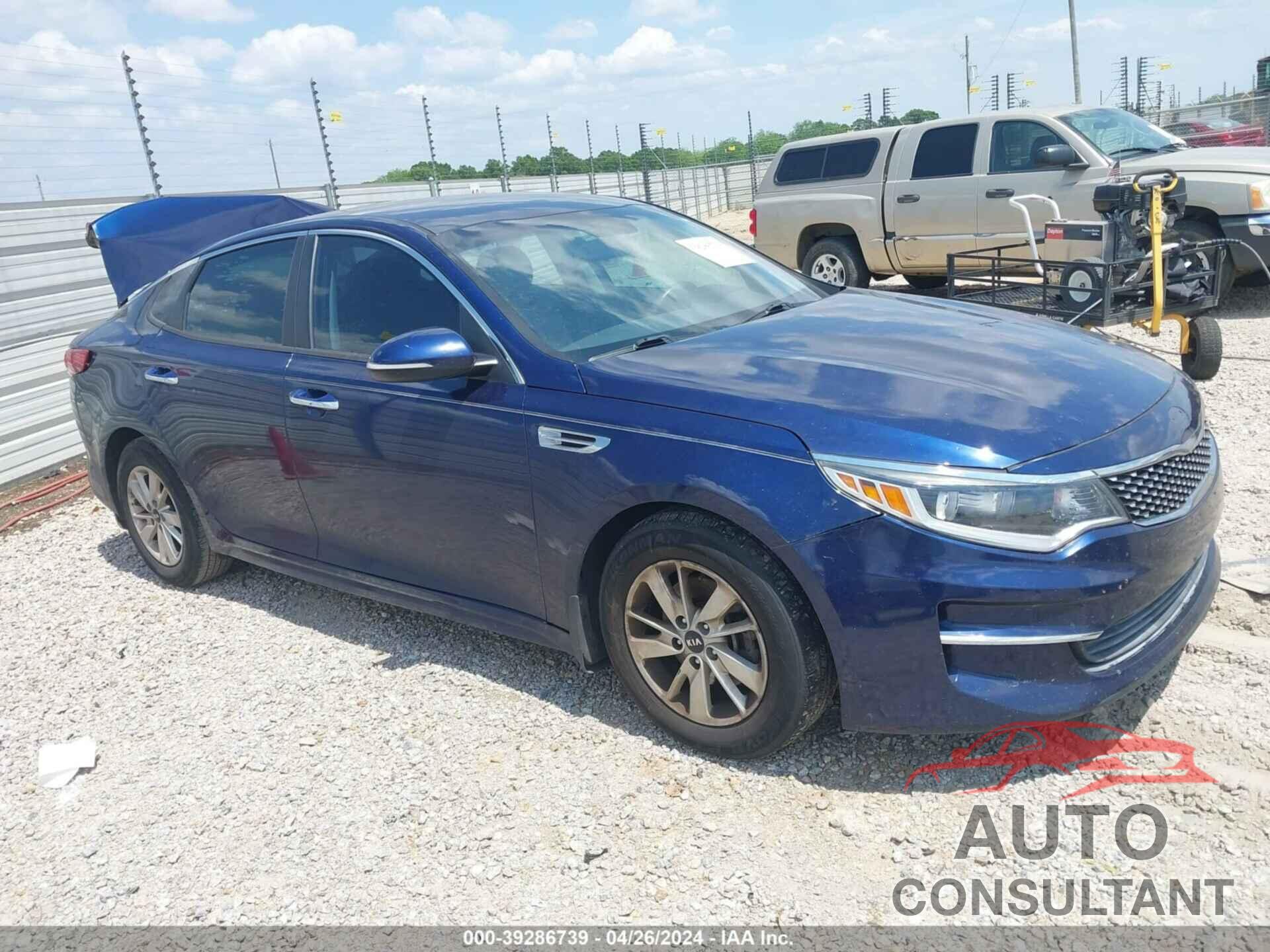 KIA OPTIMA 2017 - 5XXGT4L31HG170445