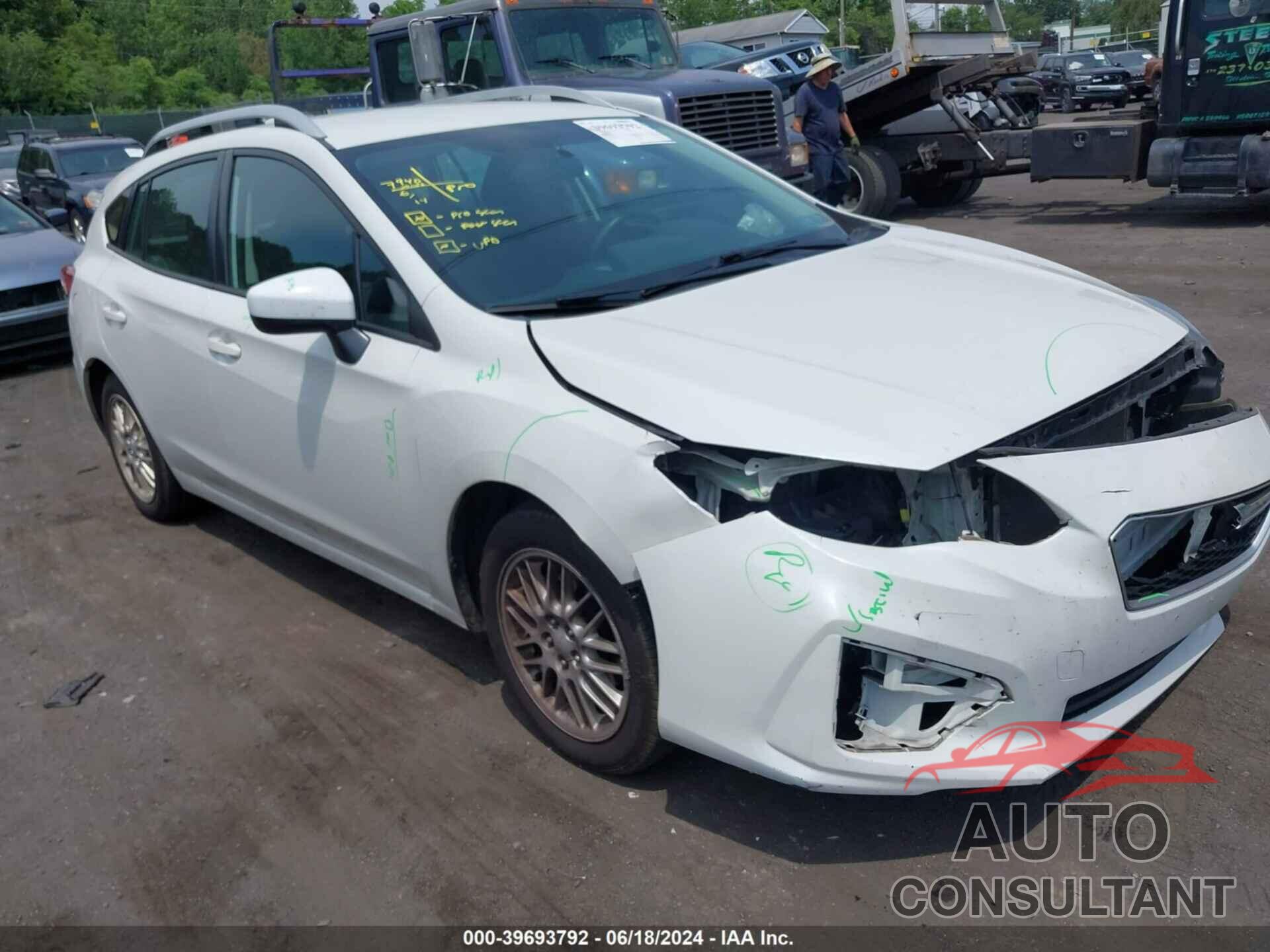 SUBARU IMPREZA 2017 - 4S3GTAB67H3716126