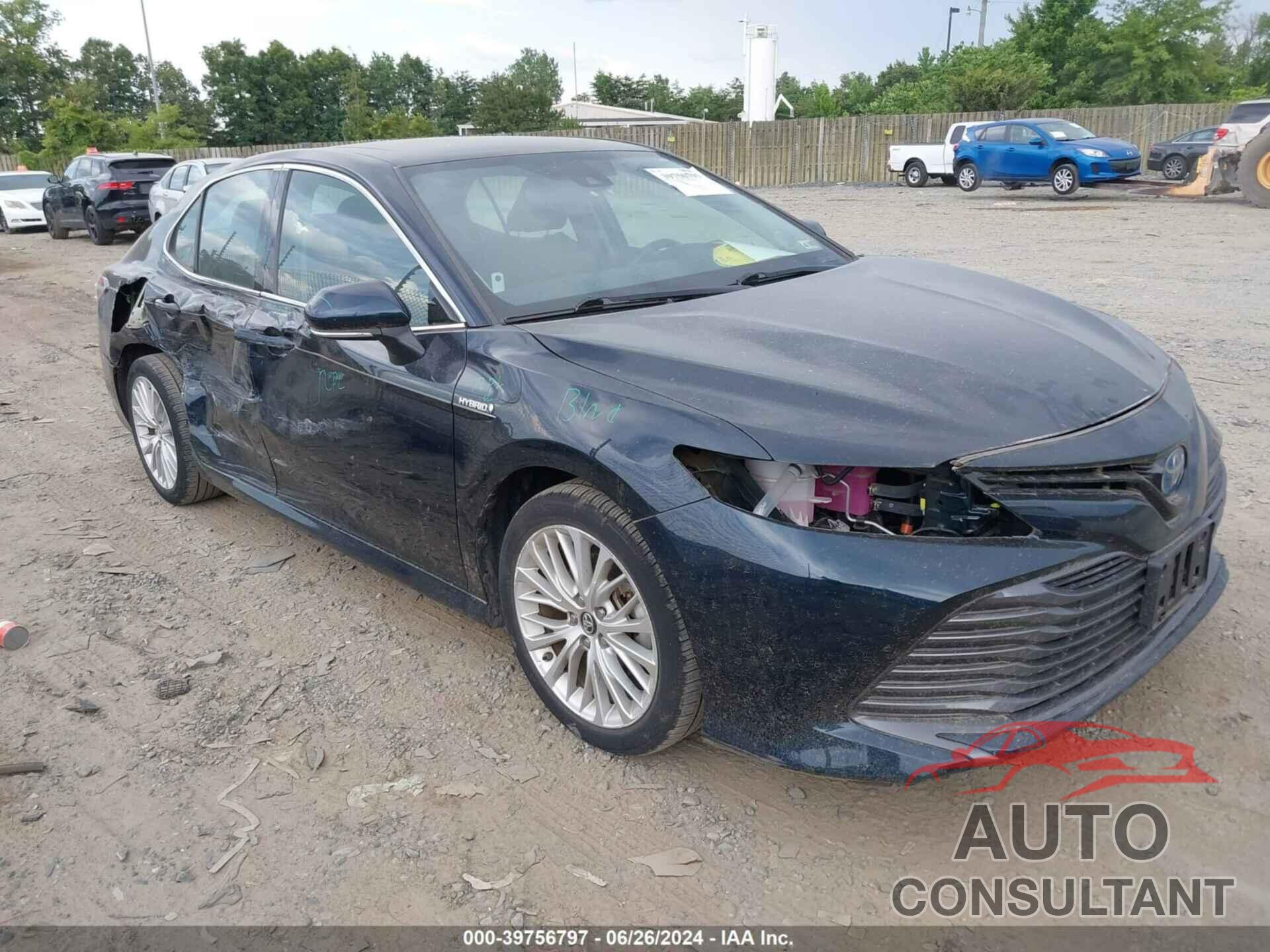 TOYOTA CAMRY HYBRID 2019 - 4T1B21HKXKU013828