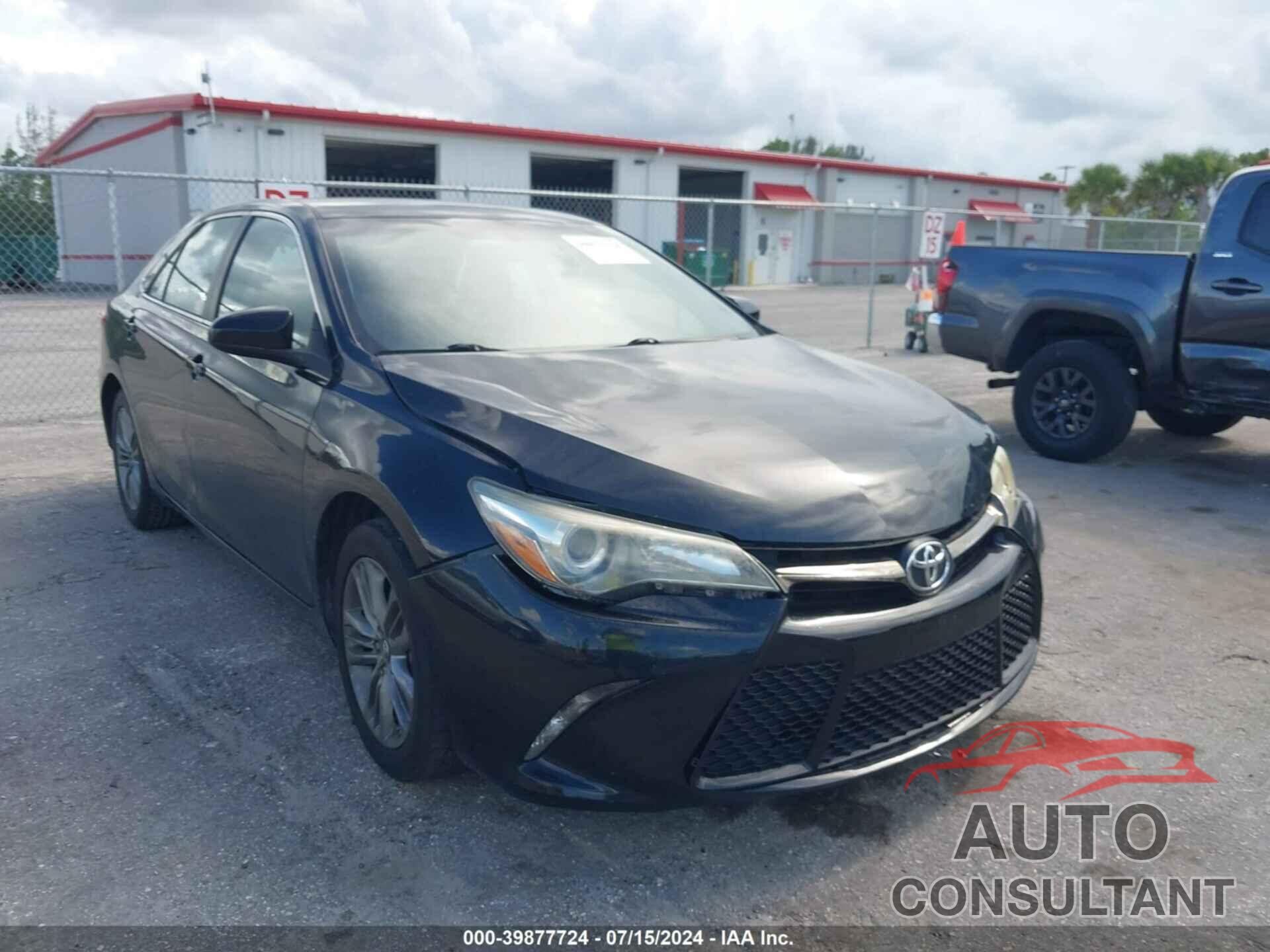 TOYOTA CAMRY 2017 - 4T1BF1FK6HU417838