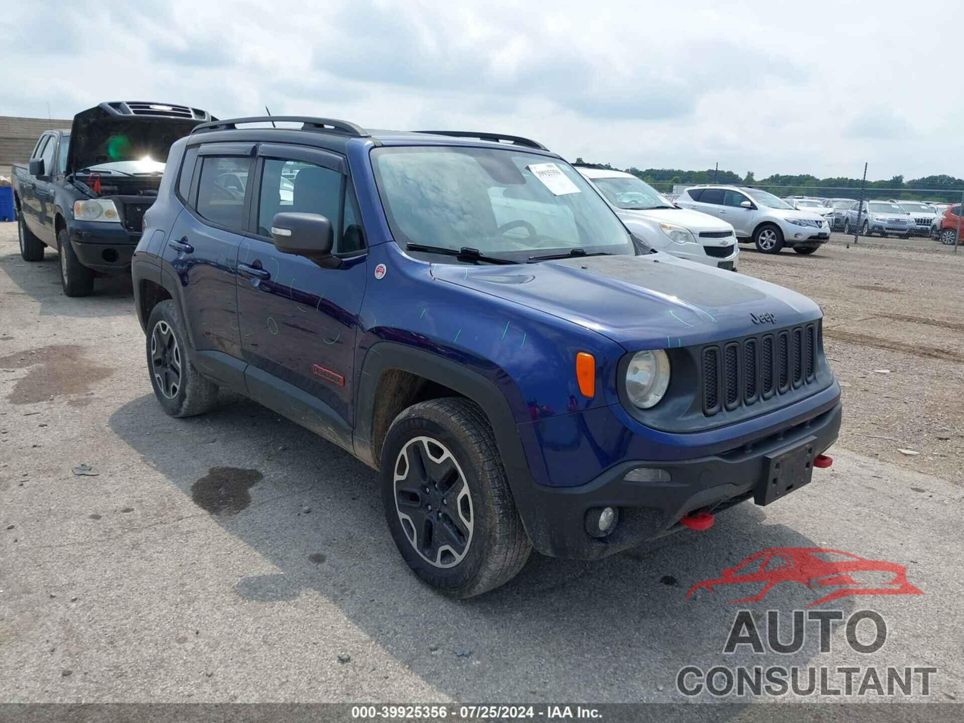 JEEP RENEGADE 2016 - ZACCJBCT5GPD04909