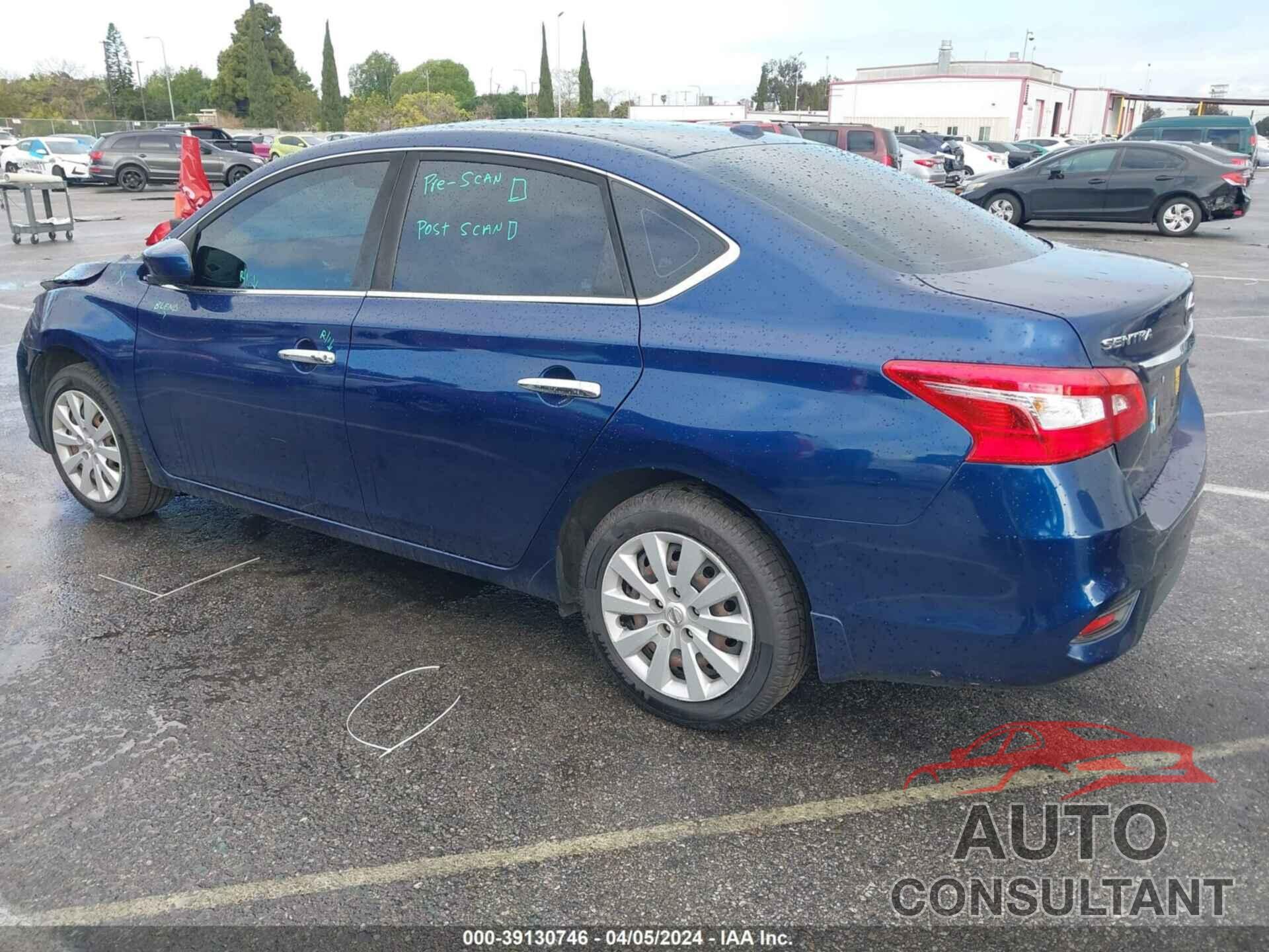 NISSAN SENTRA 2017 - 3N1AB7AP7HL713448