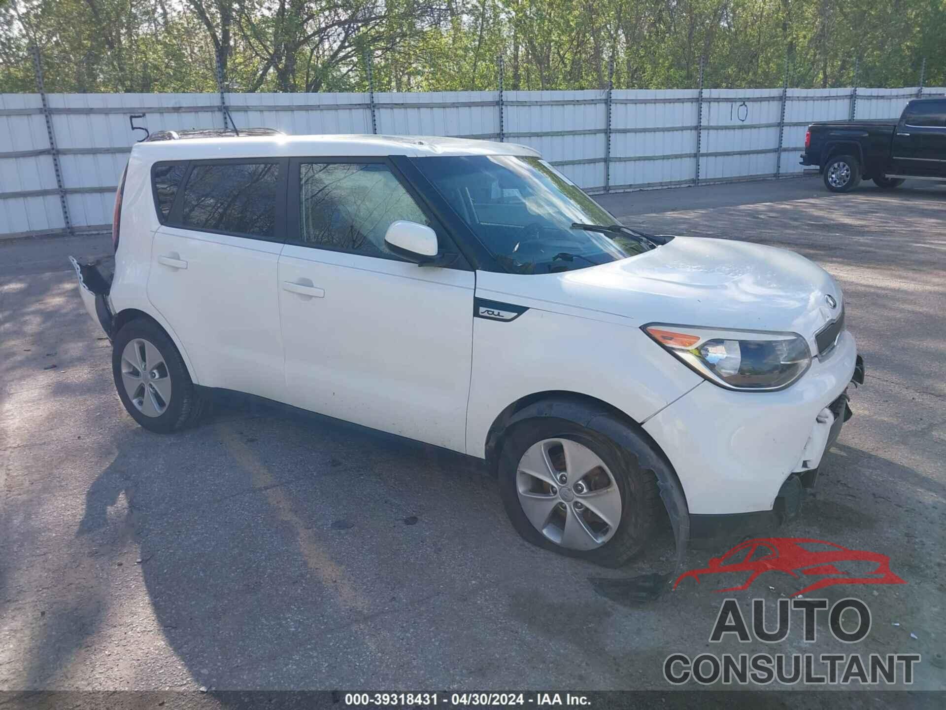 KIA SOUL 2016 - KNDJN2A20G7285270