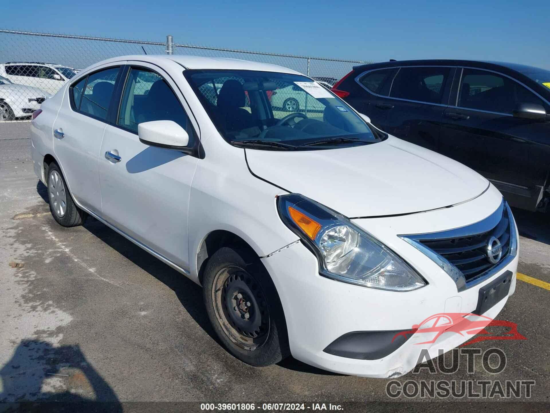 NISSAN VERSA 2019 - 3N1CN7AP2KL841829