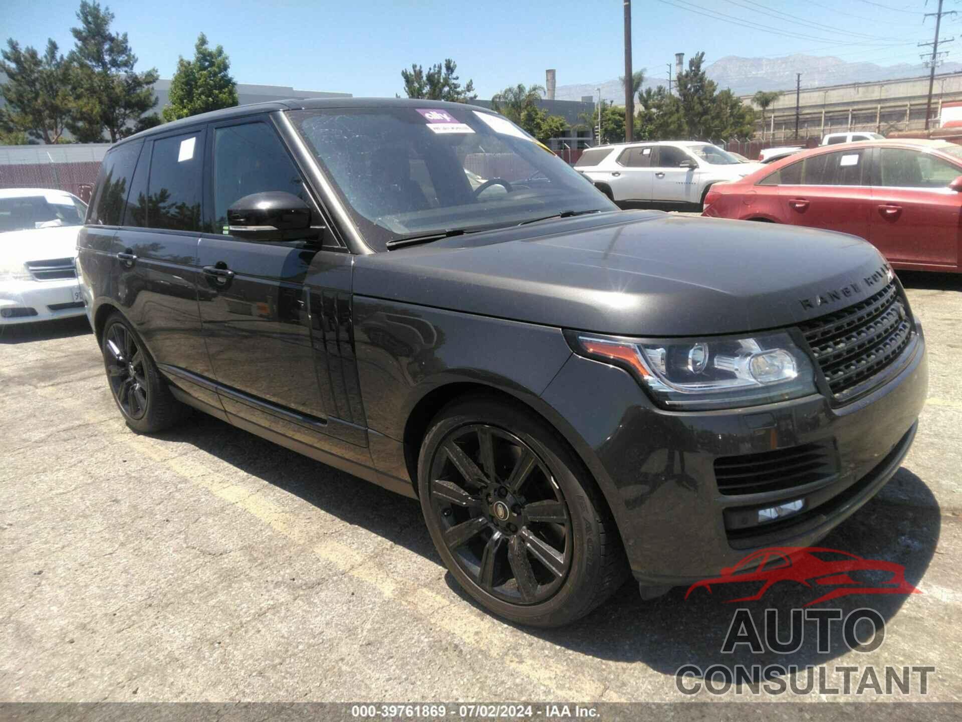 LAND ROVER RANGE ROVER 2017 - SALGS2FV0HA340173