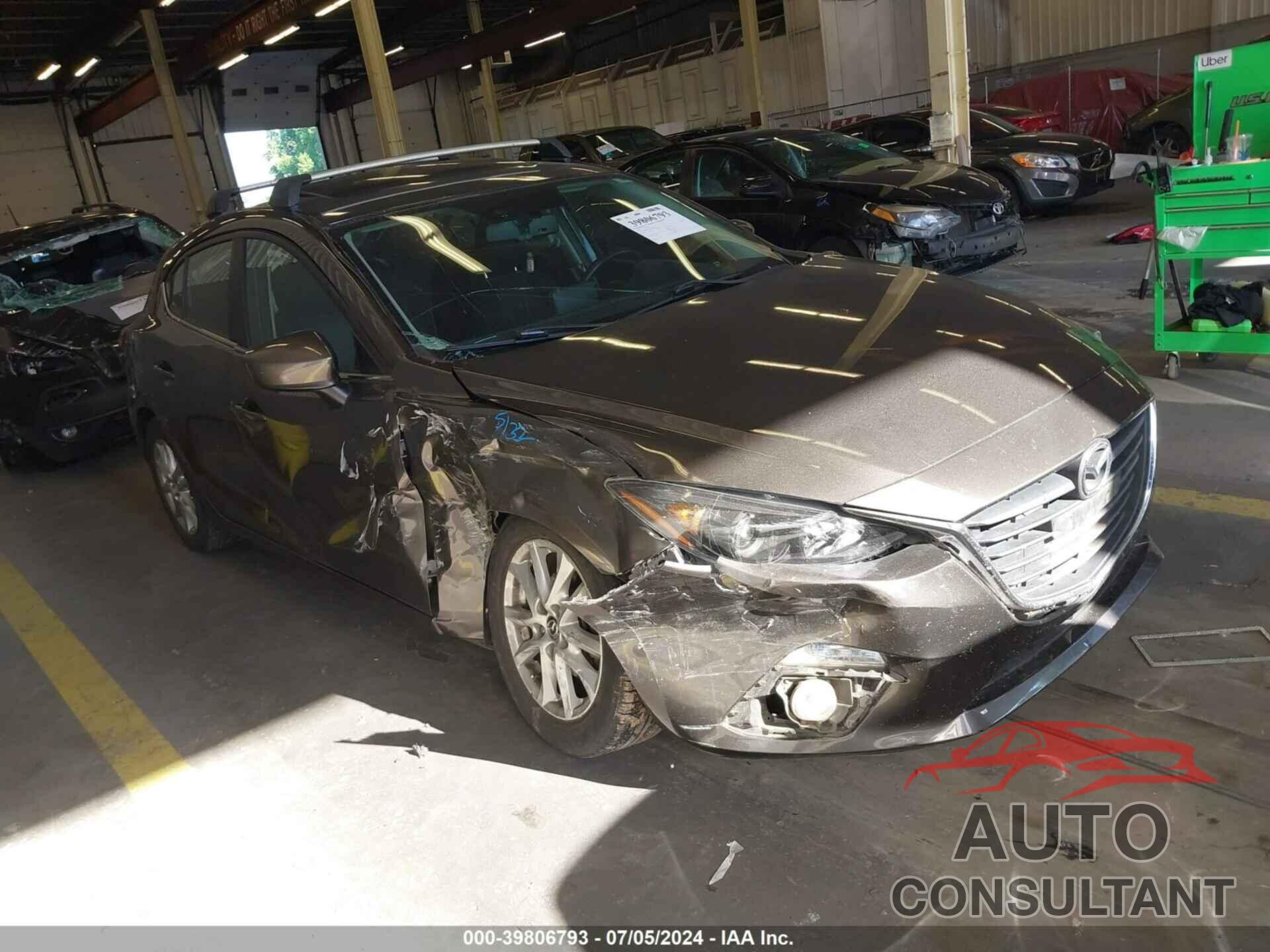MAZDA MAZDA3 2016 - JM1BM1M75G1306724