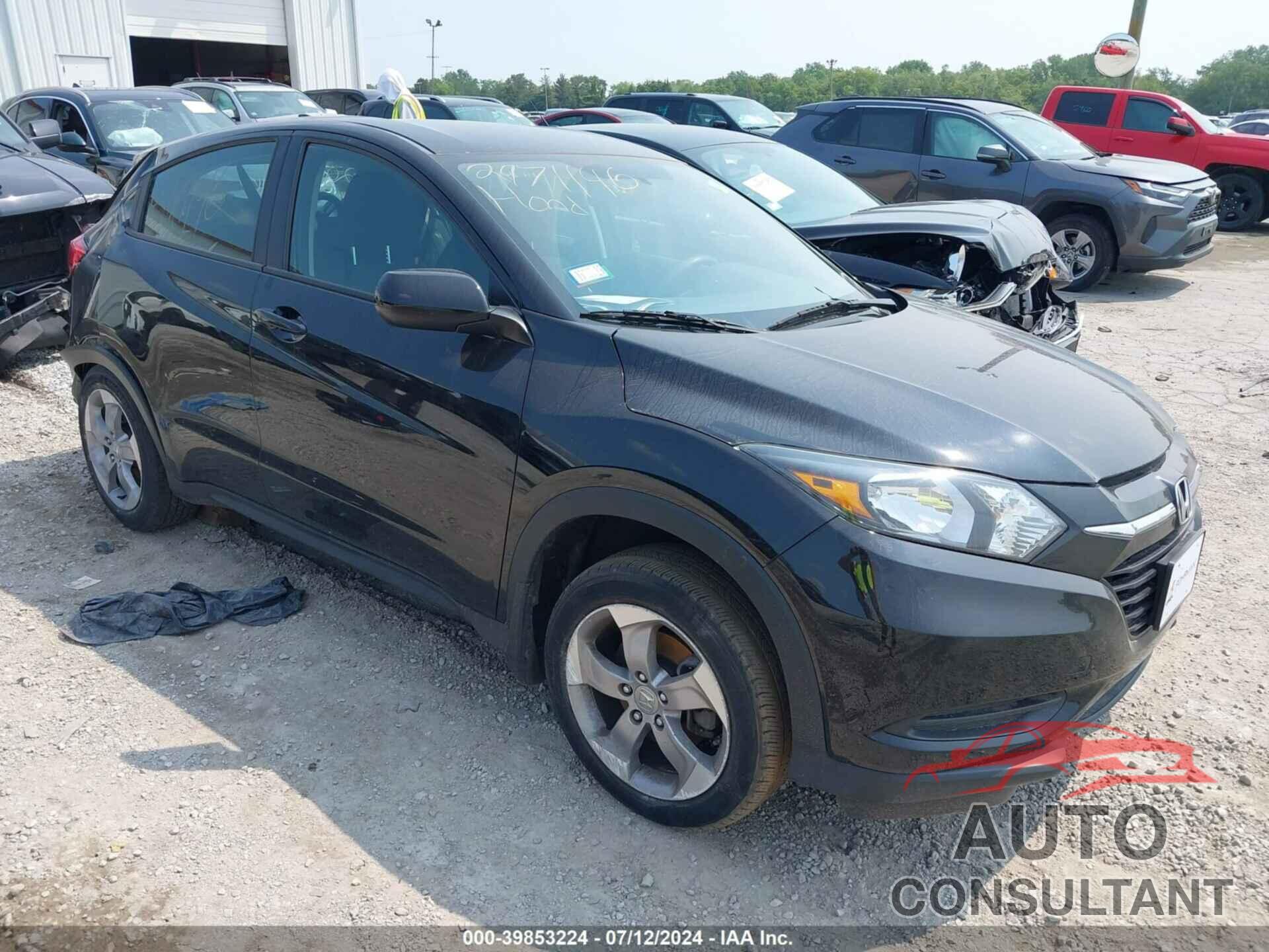 HONDA HR-V 2017 - 3CZRU6H39HM707405