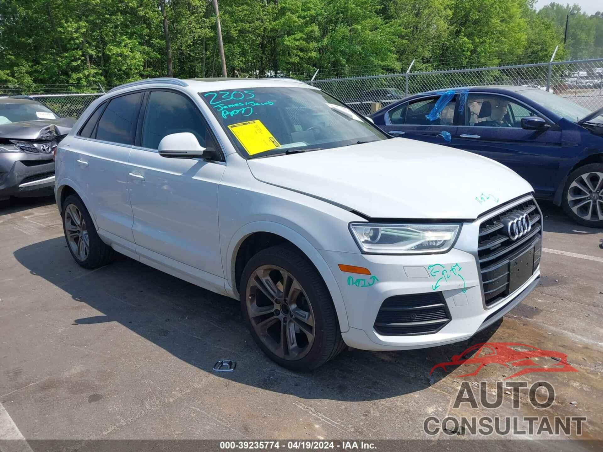 AUDI Q3 2016 - WA1EFCFS7GR006697