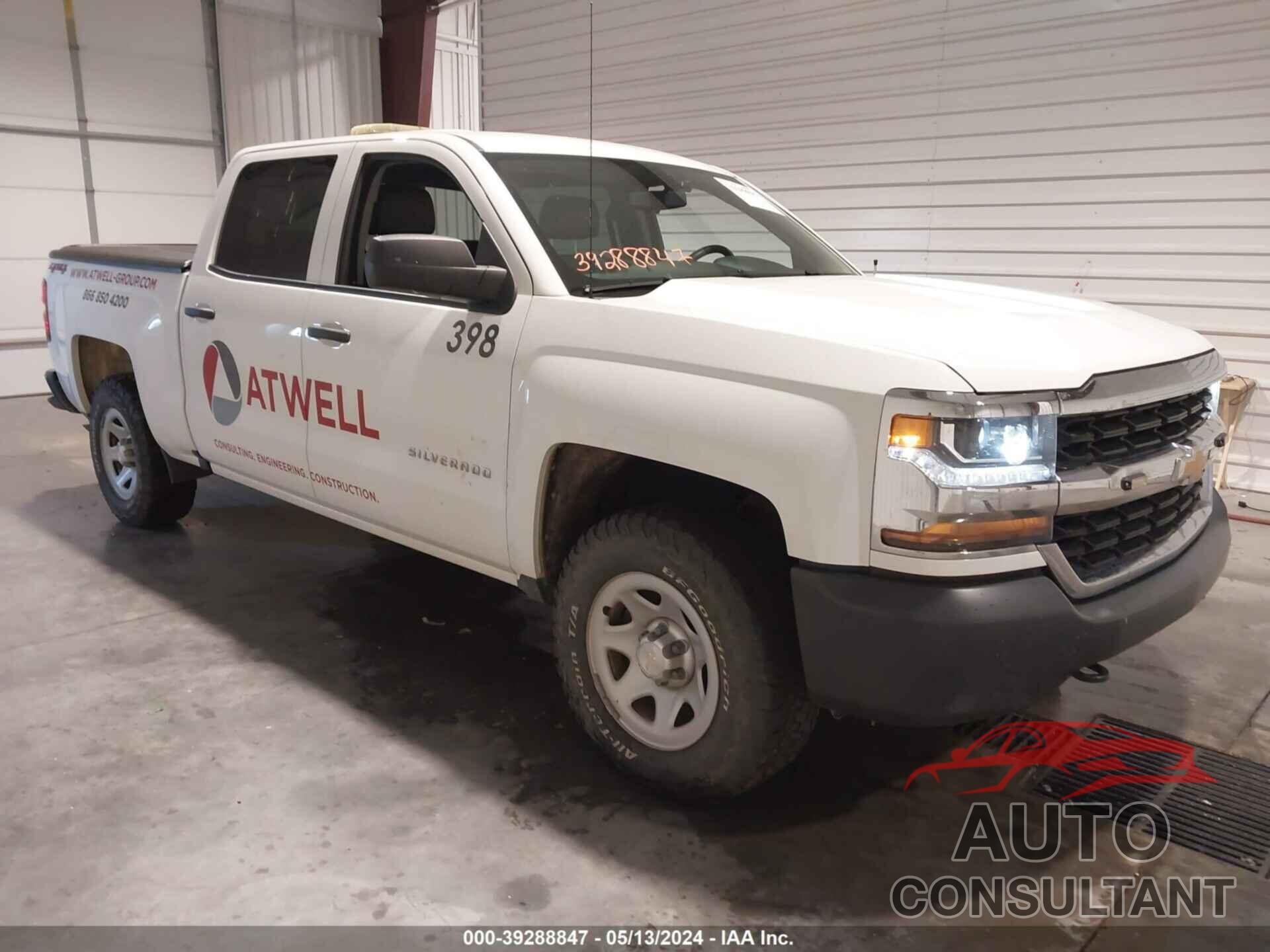 CHEVROLET SILVERADO 2018 - 3GCUKNEC6JG247211