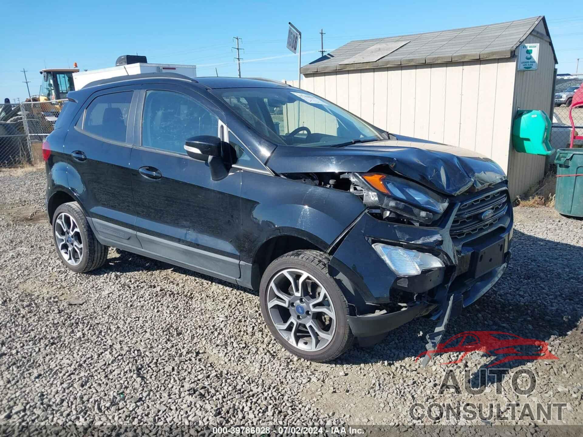 FORD ECOSPORT 2019 - MAJ6S3JL8KC290087