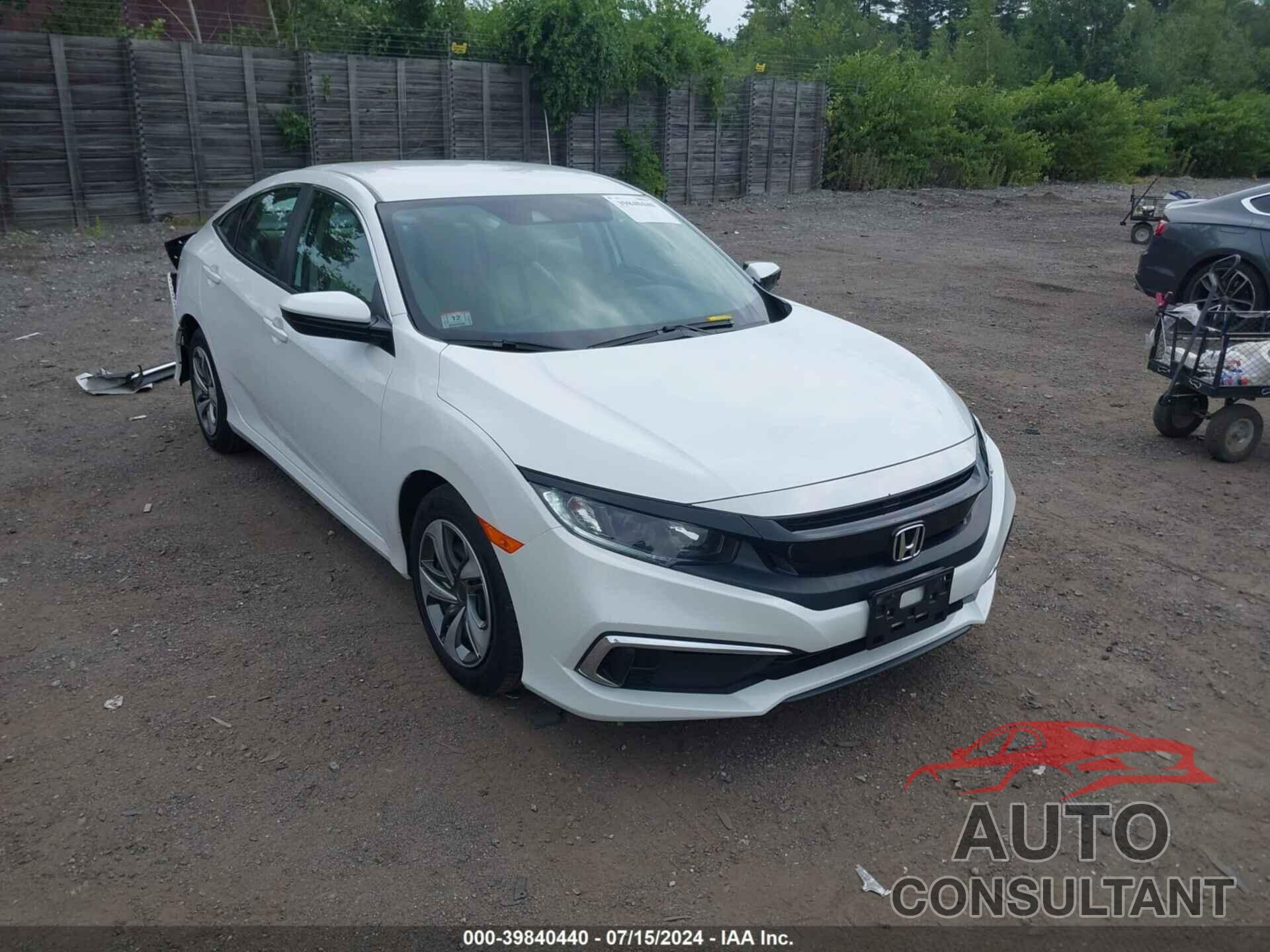 HONDA CIVIC 2019 - 2HGFC2F61KH606397