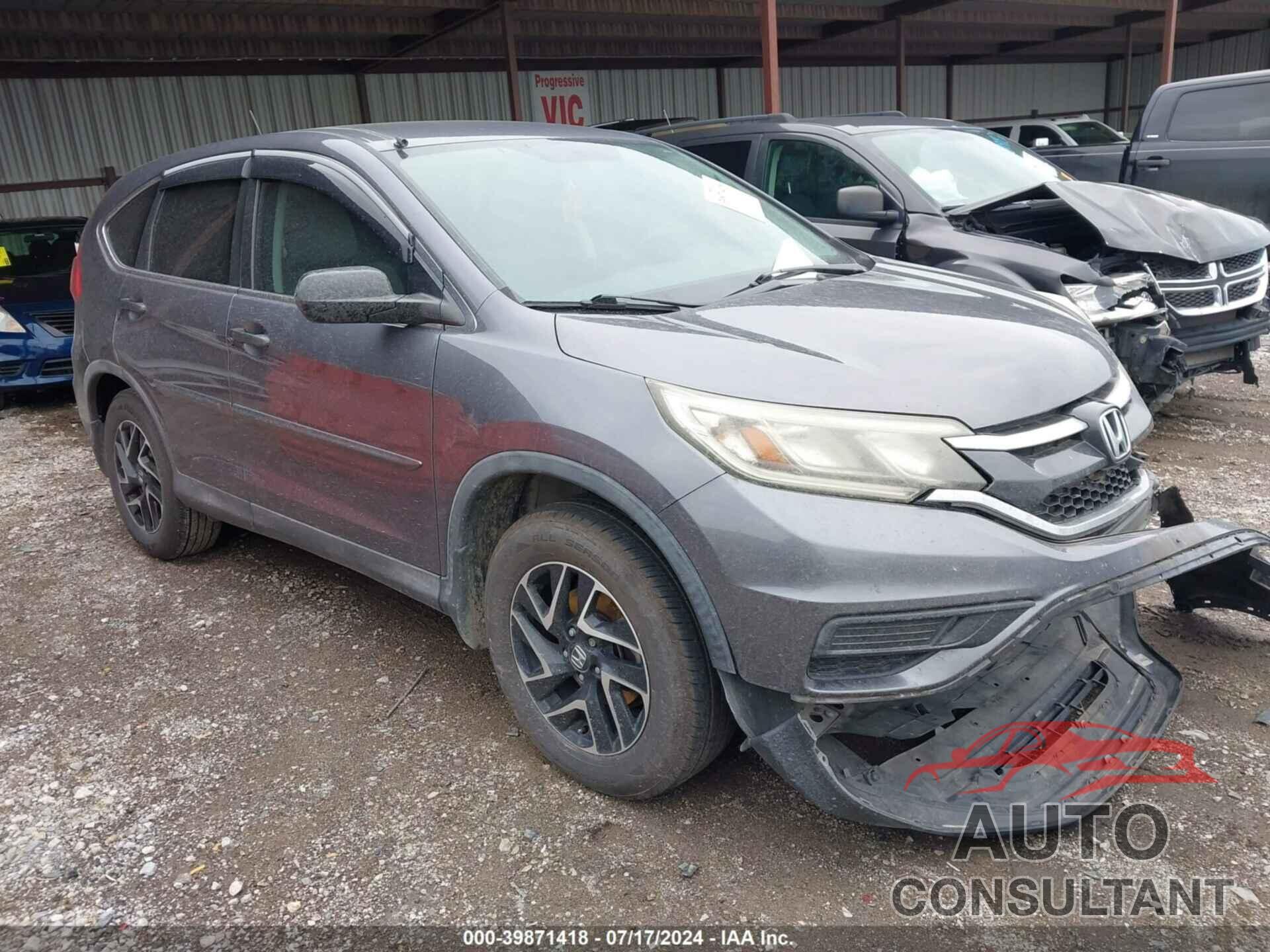 HONDA CR-V 2016 - 2HKRM3H43GH514765