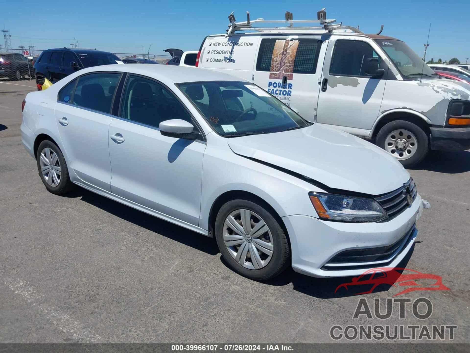 VOLKSWAGEN JETTA 2017 - 3VW2B7AJ6HM295145