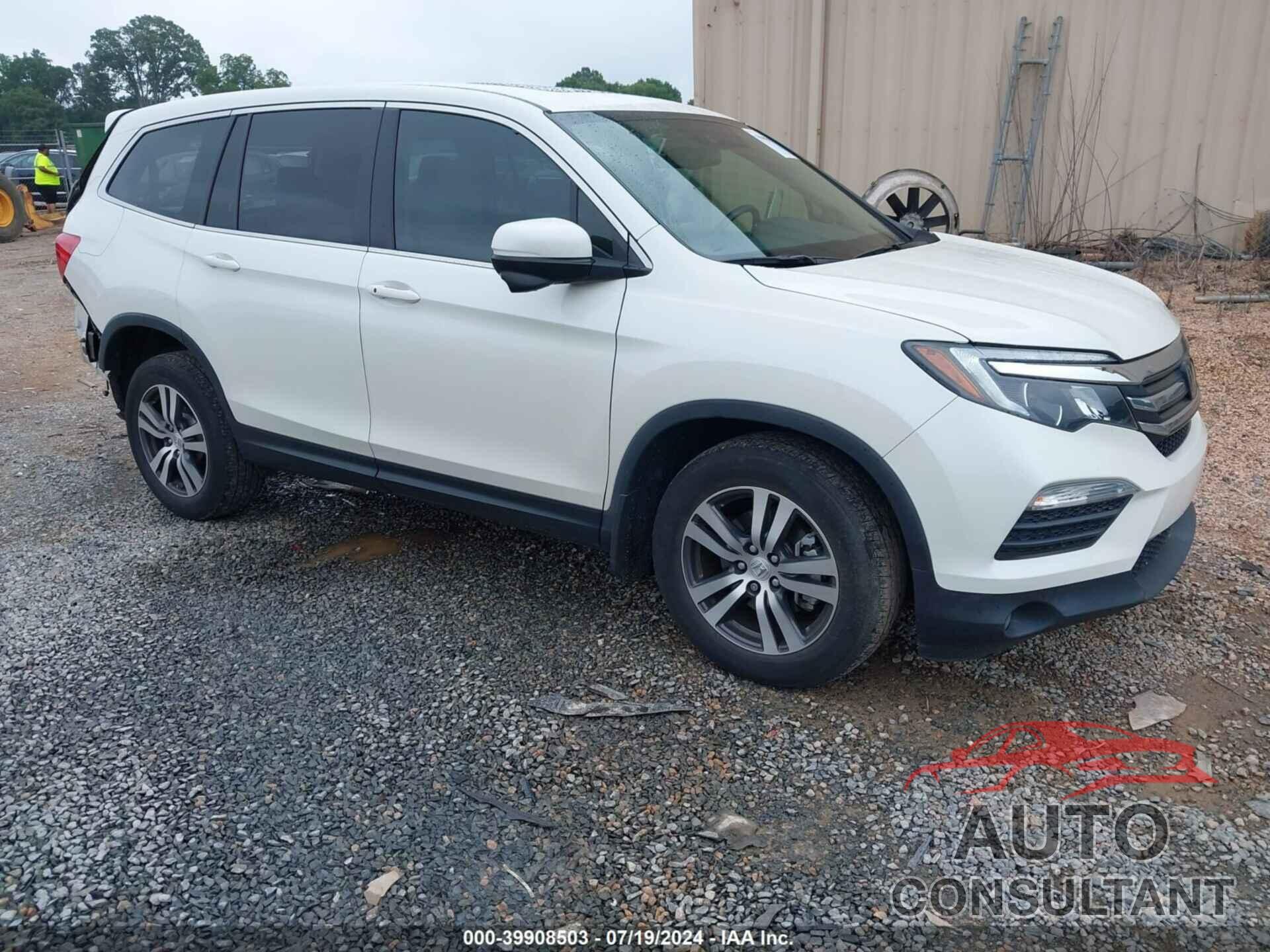 HONDA PILOT 2017 - 5FNYF6H61HB086266