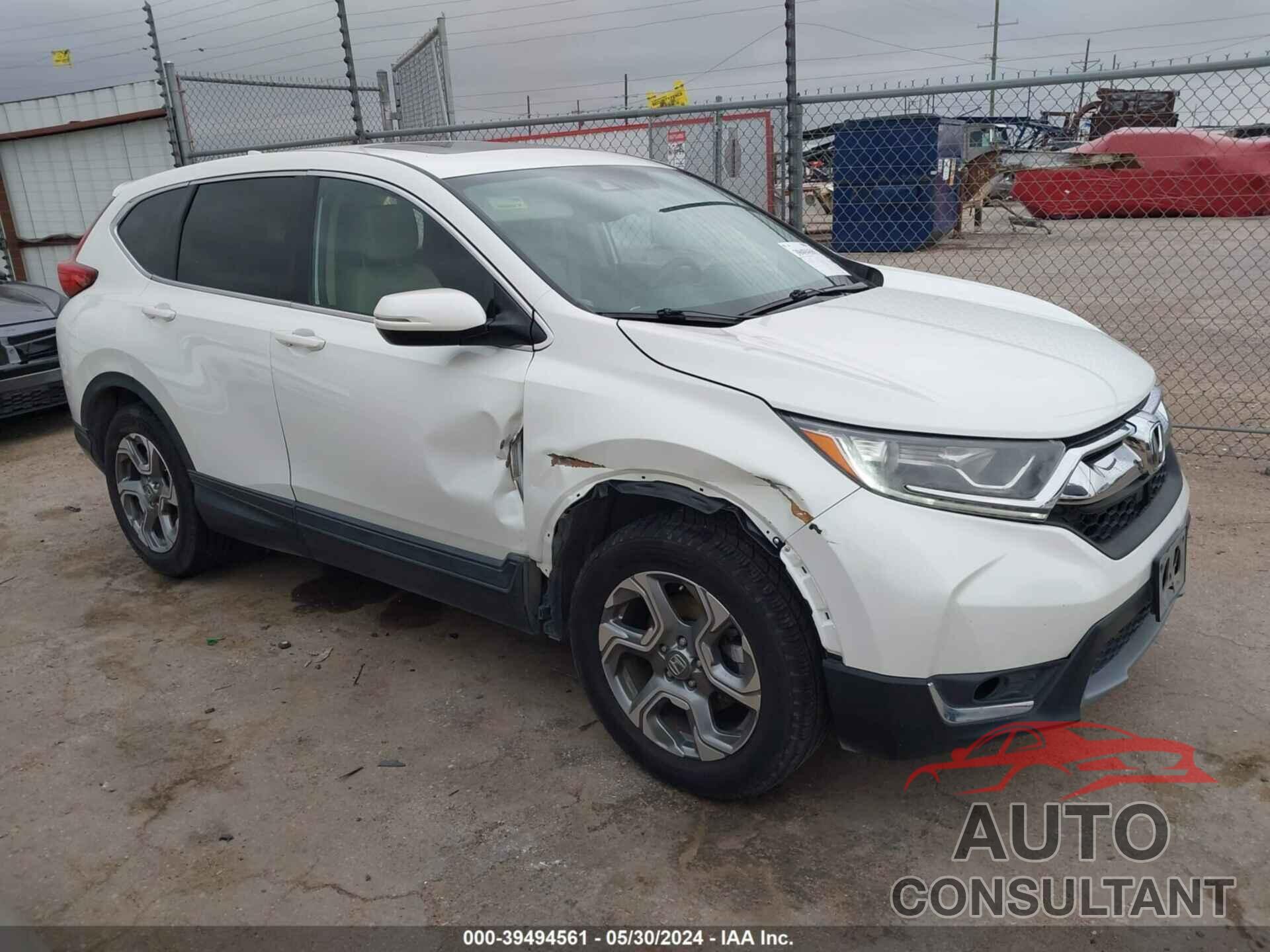 HONDA CR-V 2018 - 2HKRW2H82JH648486