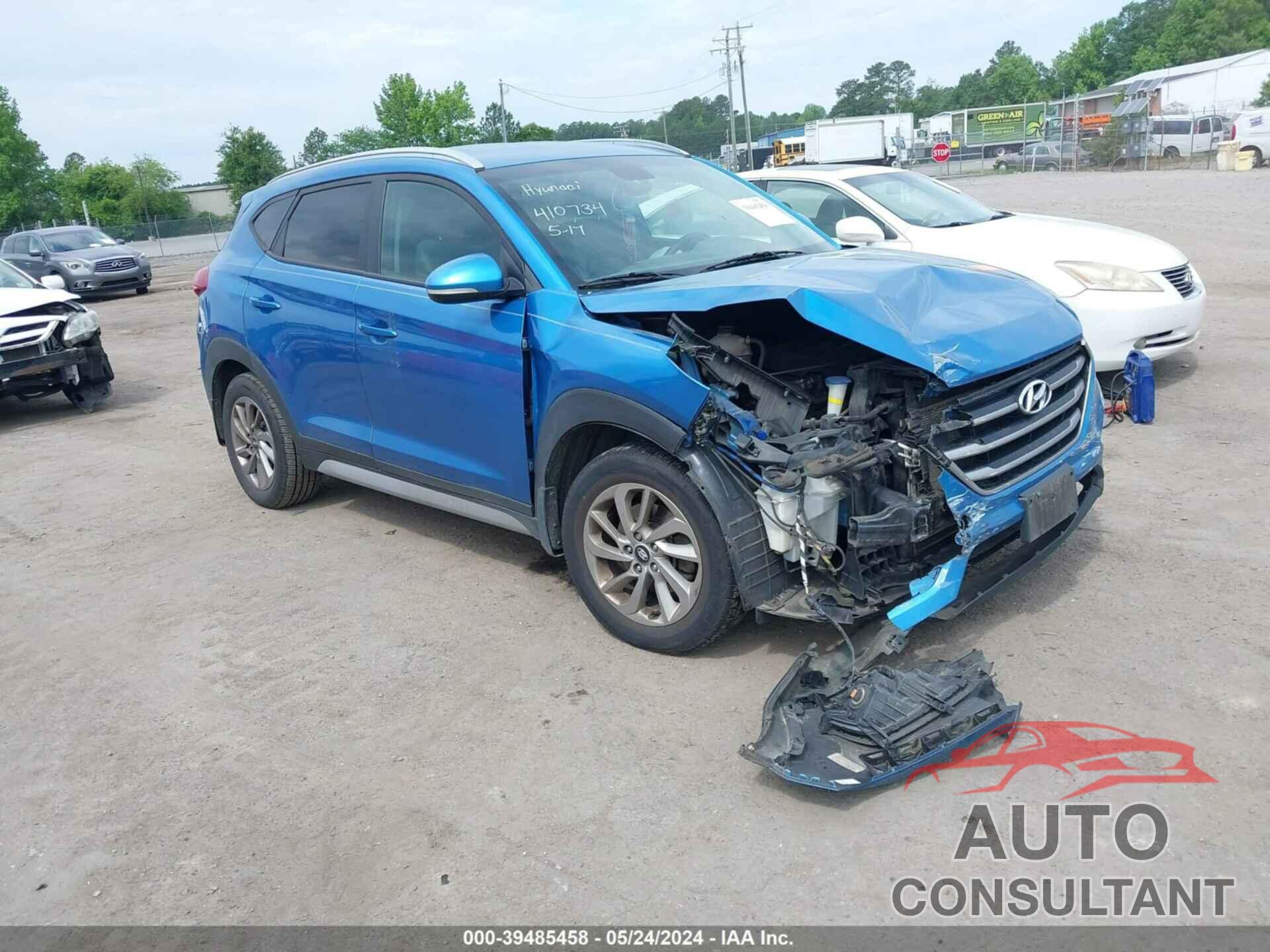 HYUNDAI TUCSON 2017 - KM8J3CA41HU511036