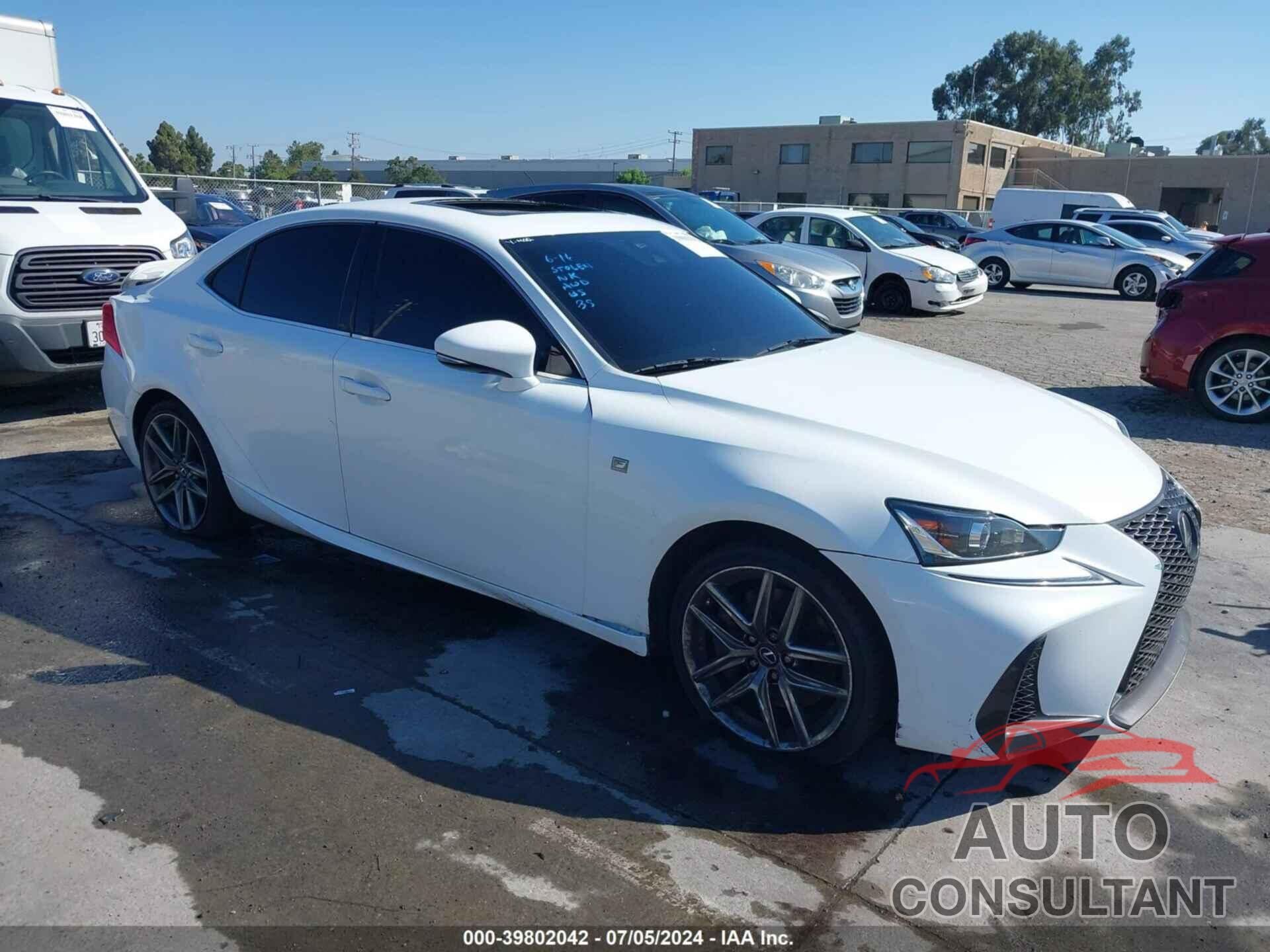 LEXUS IS 300 2017 - JTHCM1D25H5022897