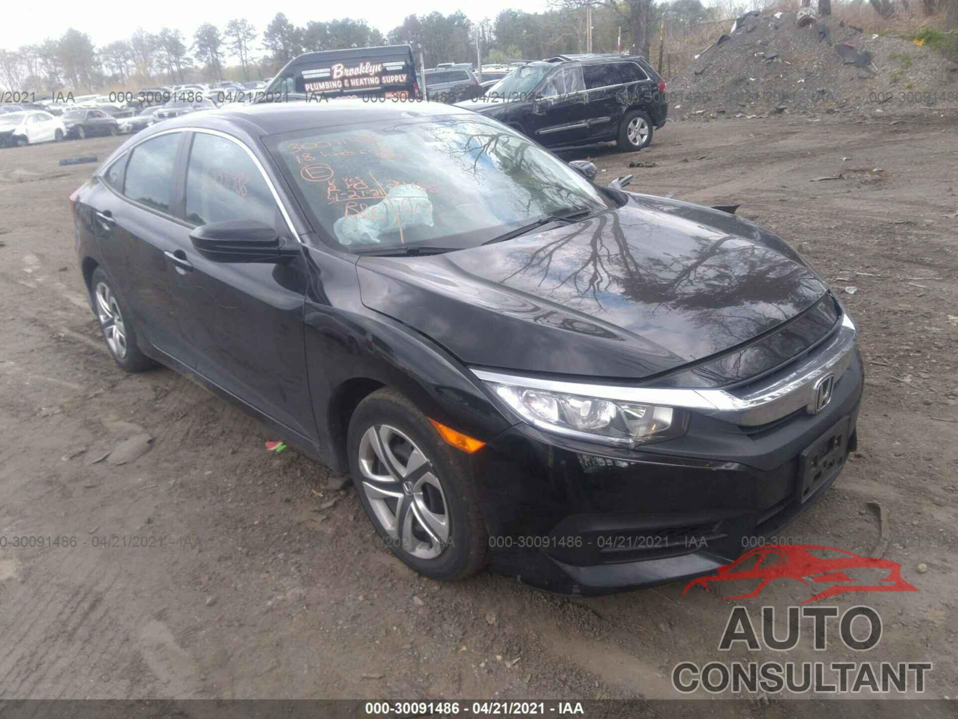 HONDA CIVIC SEDAN 2018 - 2HGFC2F5XJH554015