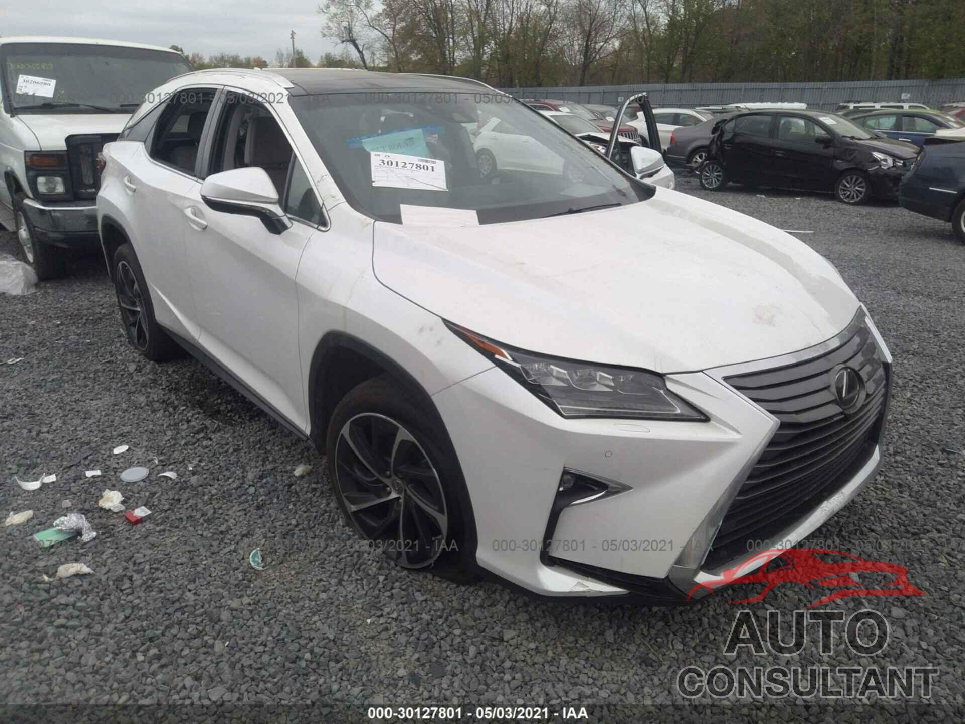 LEXUS RX 2017 - 2T2ZZMCA7HC067071