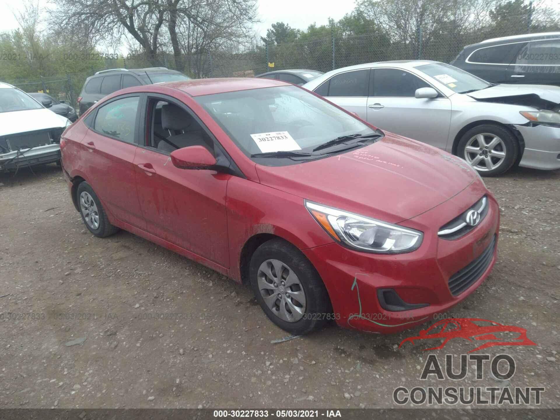 HYUNDAI ACCENT 2016 - KMHCT4AE8GU966861