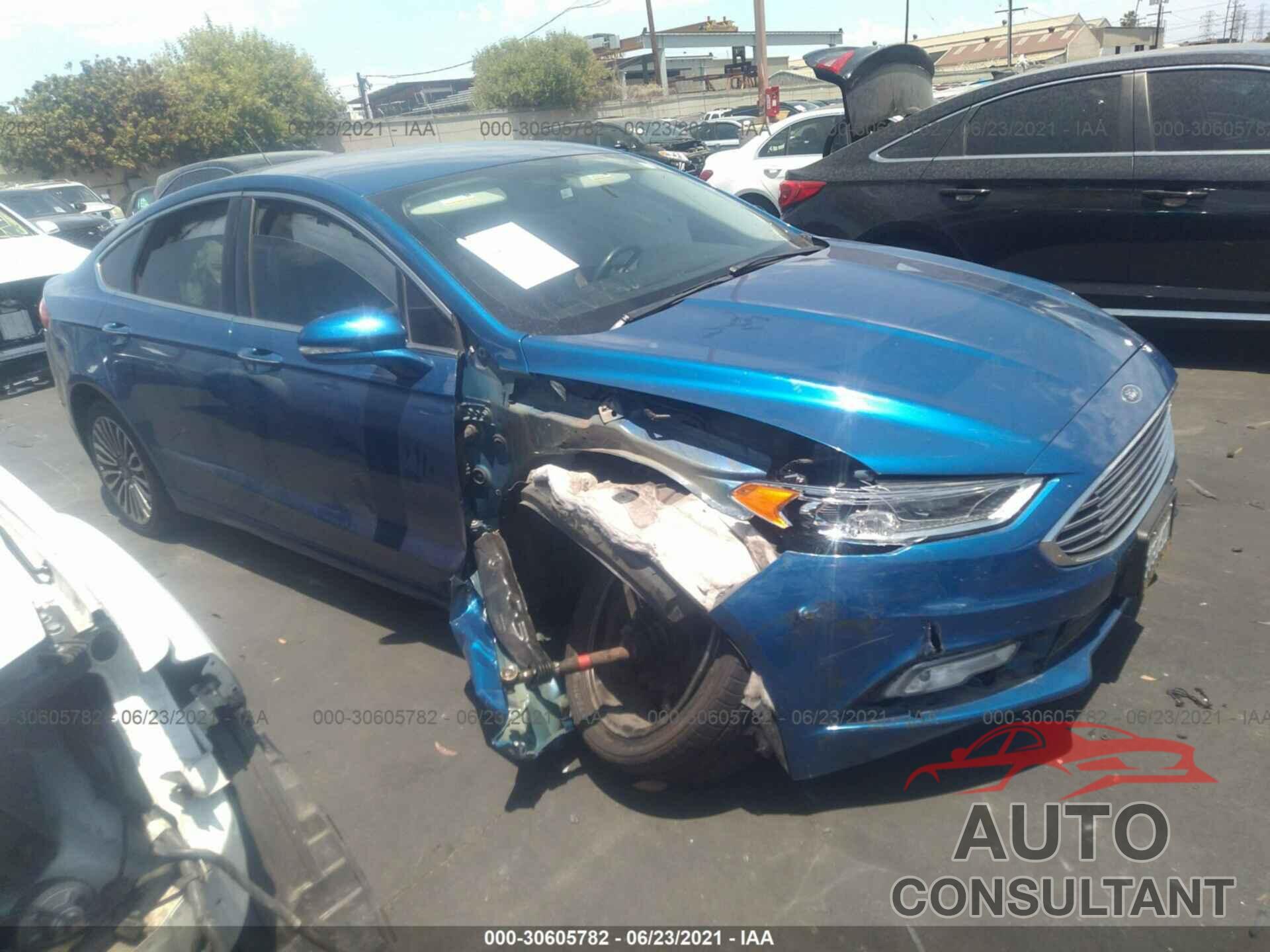FORD FUSION 2017 - 3FA6P0T91HR195656