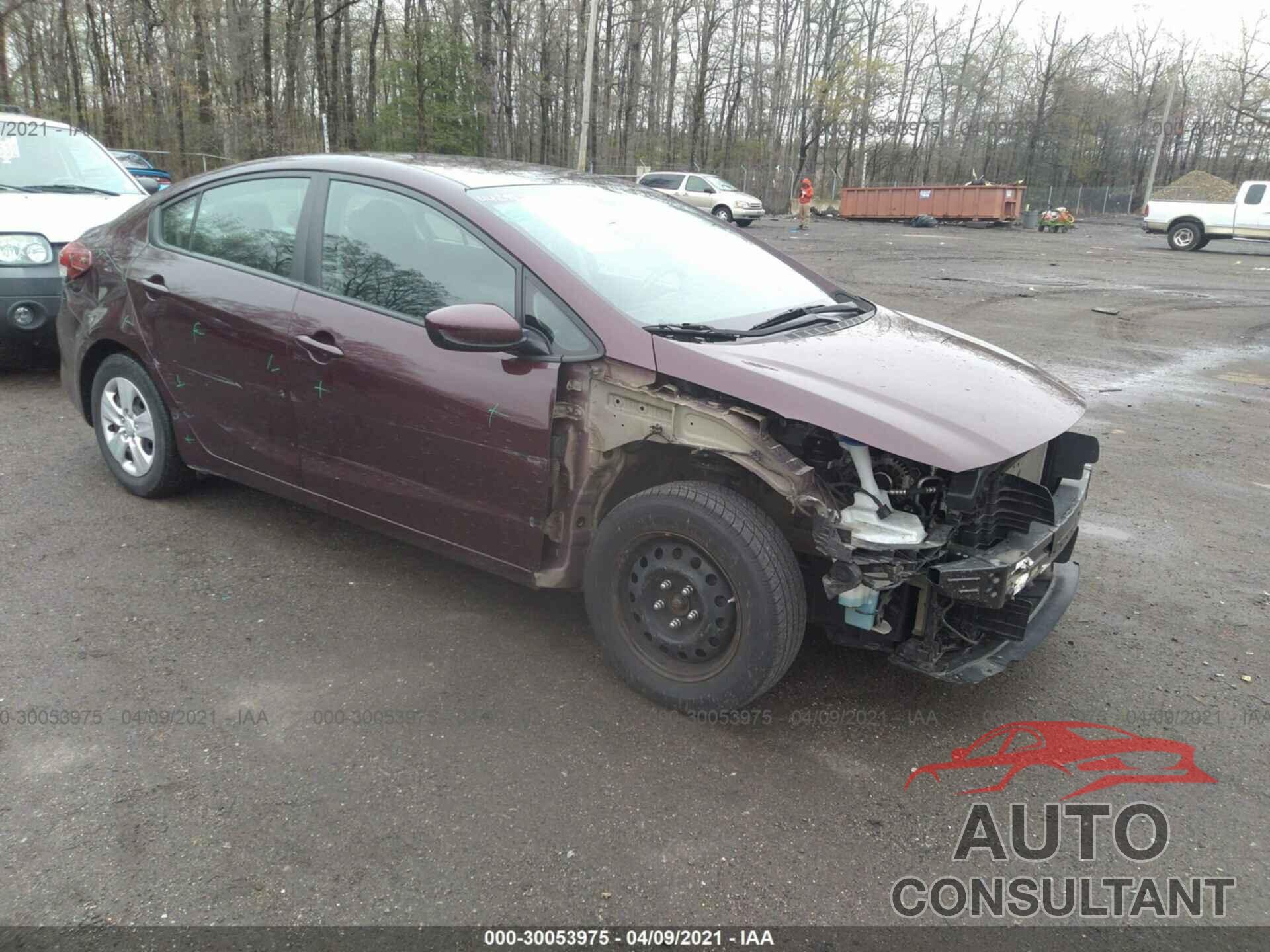 KIA FORTE 2017 - 3KPFK4A70HE143850