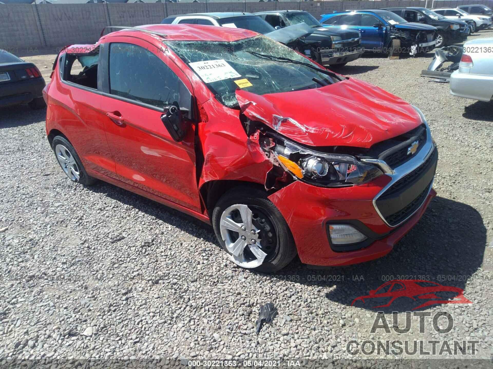 CHEVROLET SPARK 2019 - KL8CA6SA6KC745476