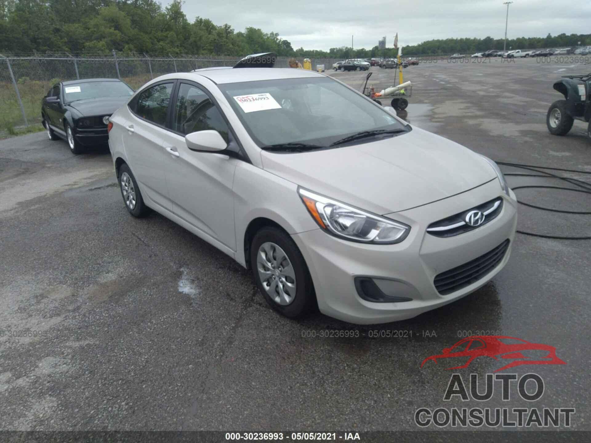 HYUNDAI ACCENT 2016 - KMHCT4AE7GU955656
