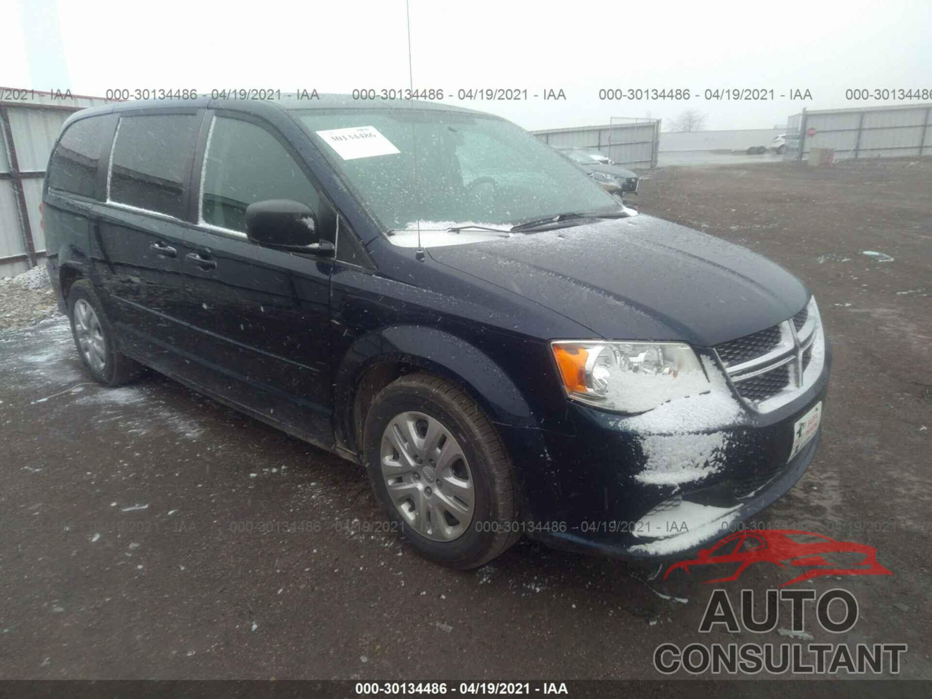 DODGE GRAND CARAVAN 2017 - 2C4RDGBGXHR687665