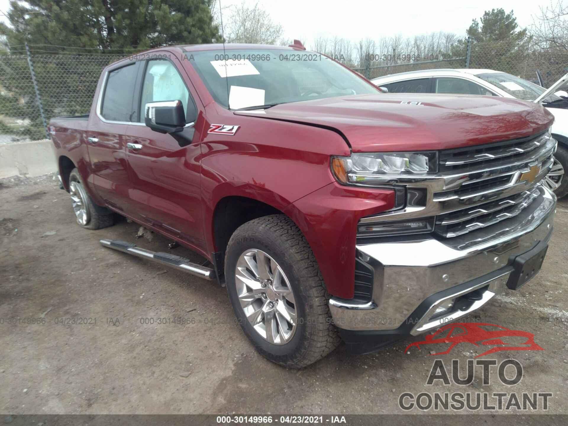 CHEVROLET SILVERADO 1500 2019 - 1GCUYGELXKZ364981