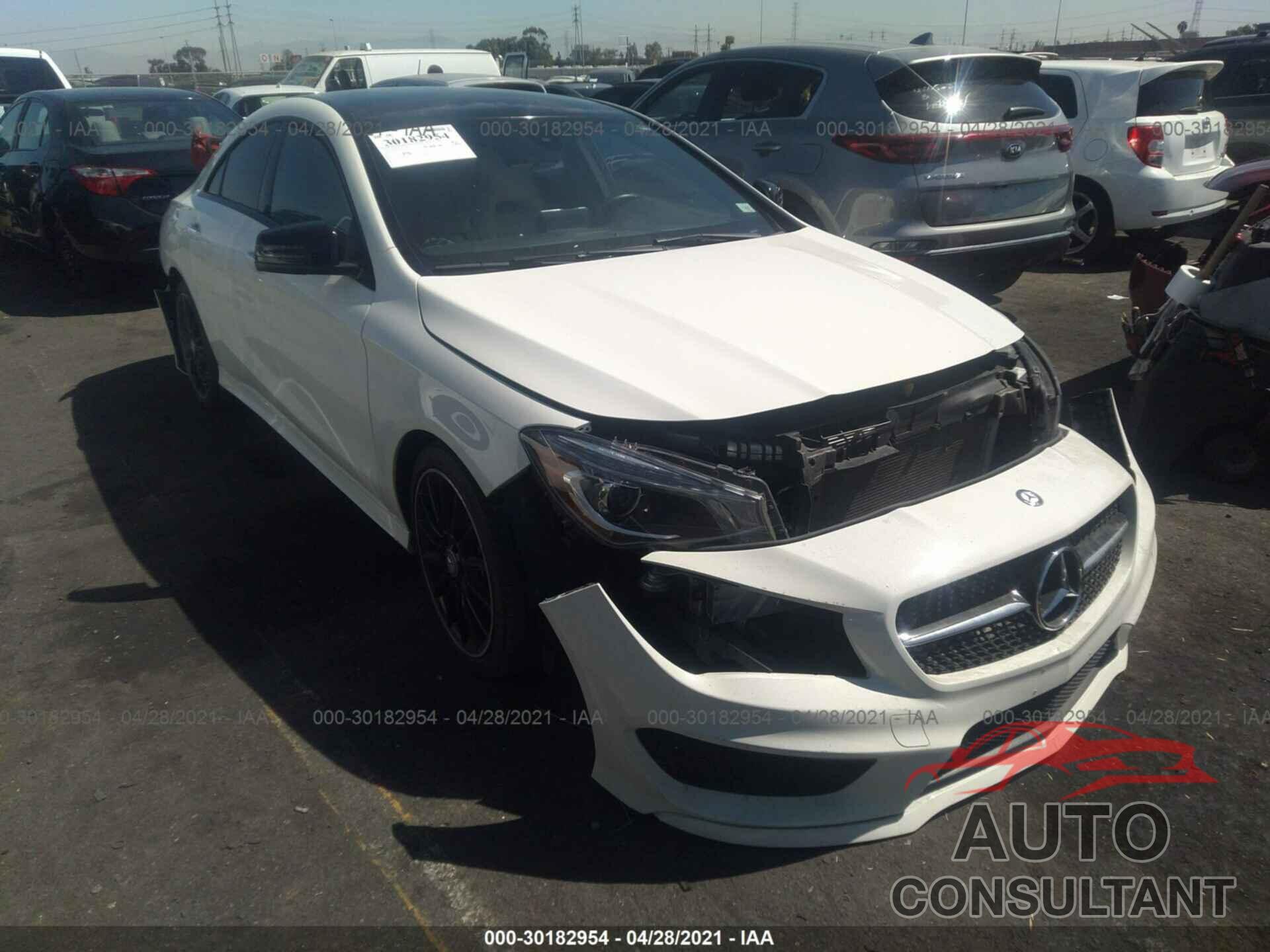 MERCEDES-BENZ CLA 2016 - WDDSJ4EB9GN317091