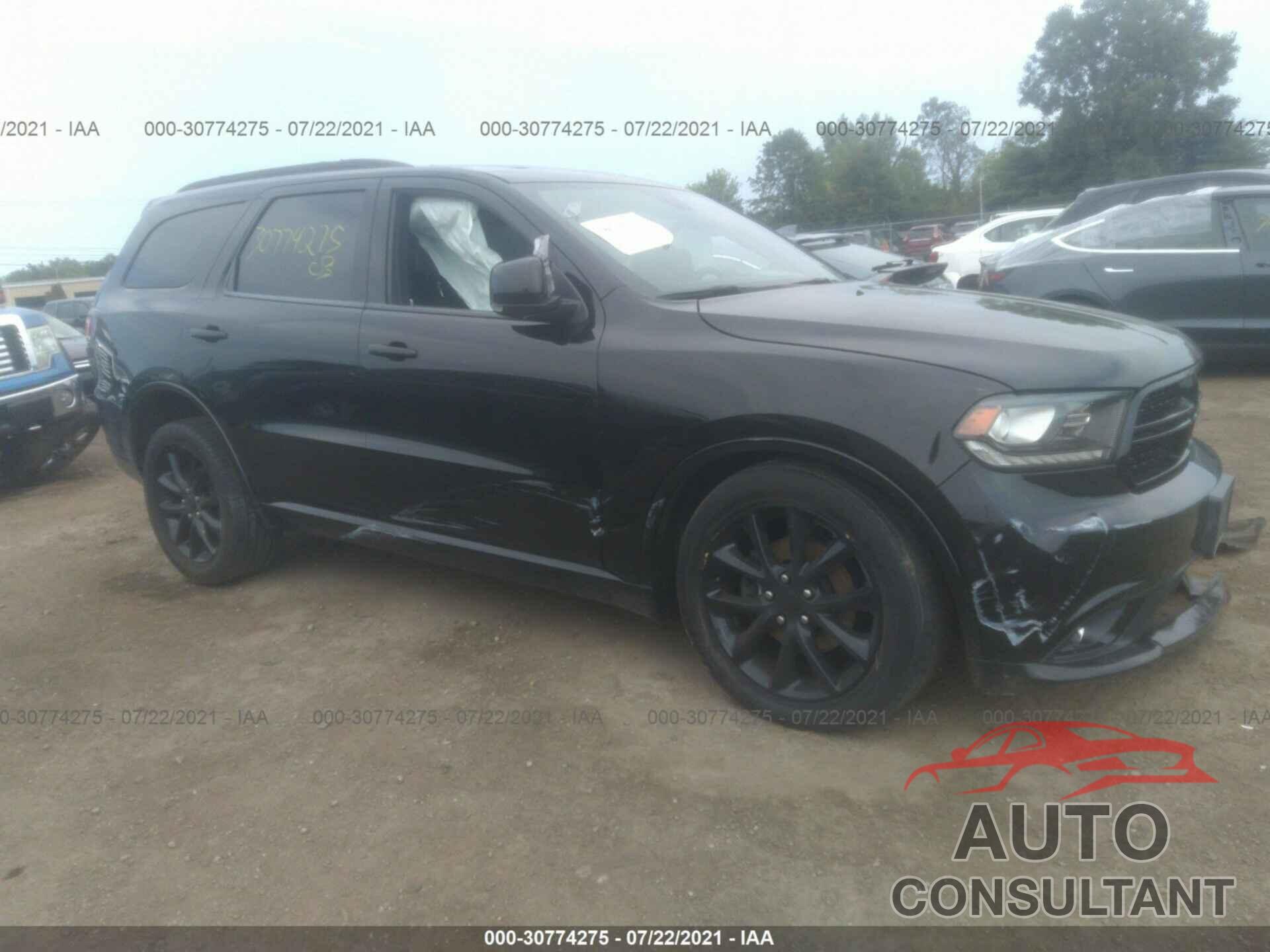 DODGE DURANGO 2017 - 1C4RDJDG0HC629762
