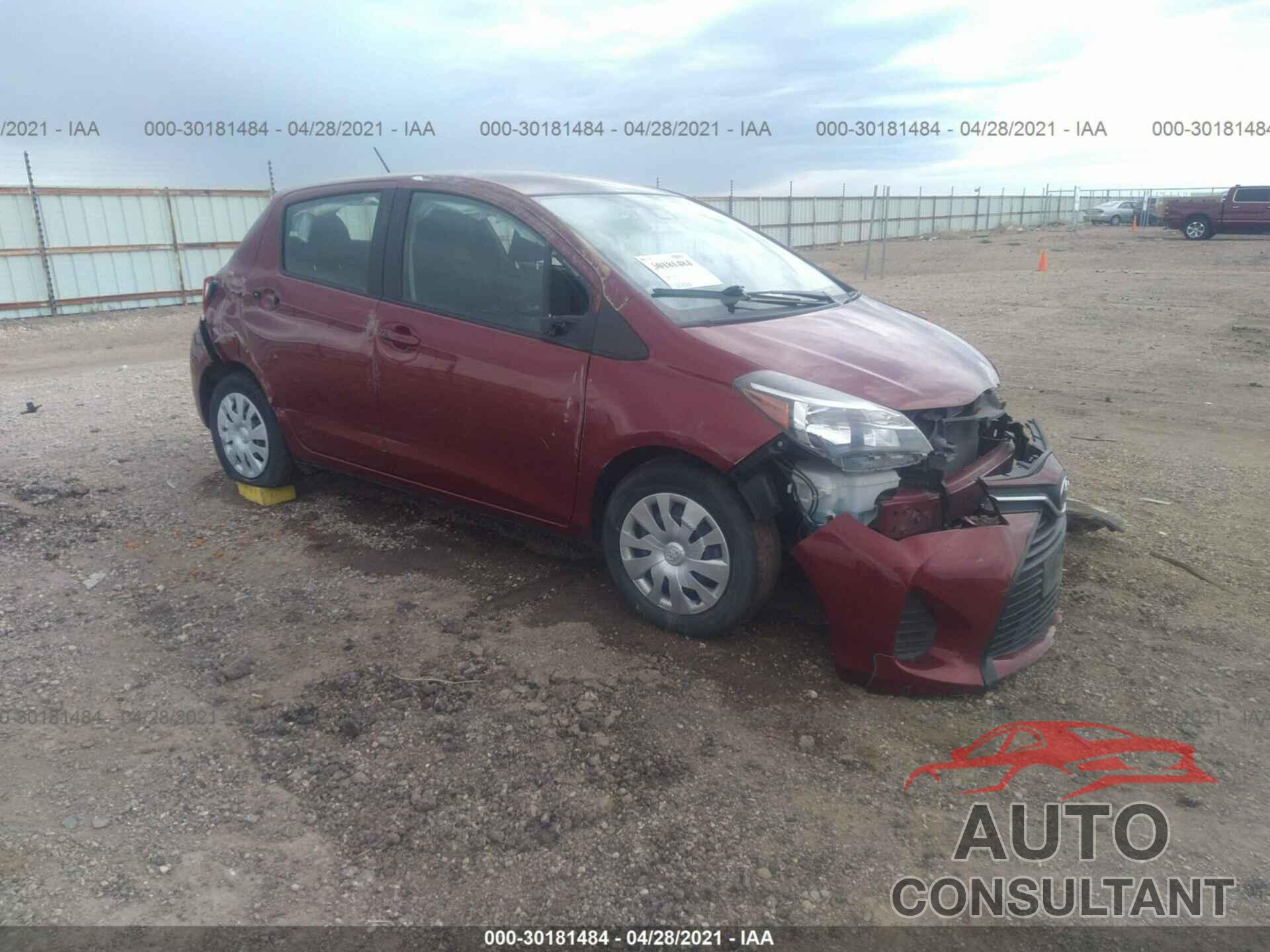 TOYOTA YARIS 2017 - VNKKTUD32HA083116