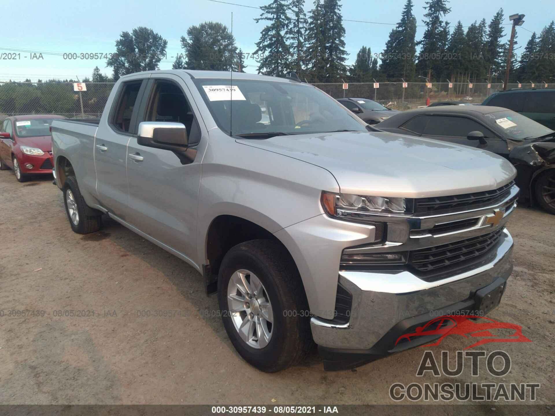 CHEVROLET SILVERADO 1500 2020 - 1GCRYDED8LZ122284