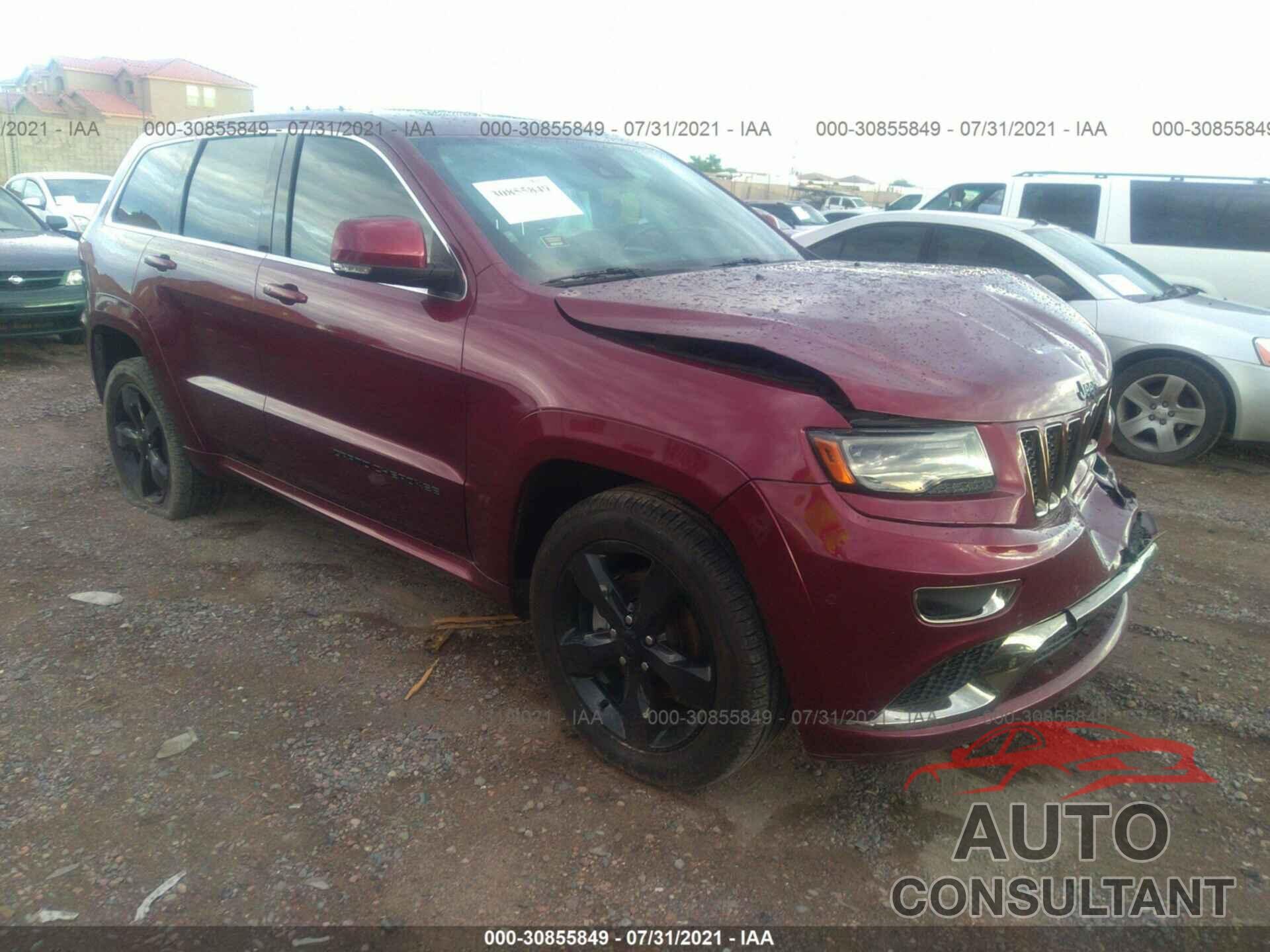 JEEP GRAND CHEROKEE 2016 - 1C4RJECG3GC480053