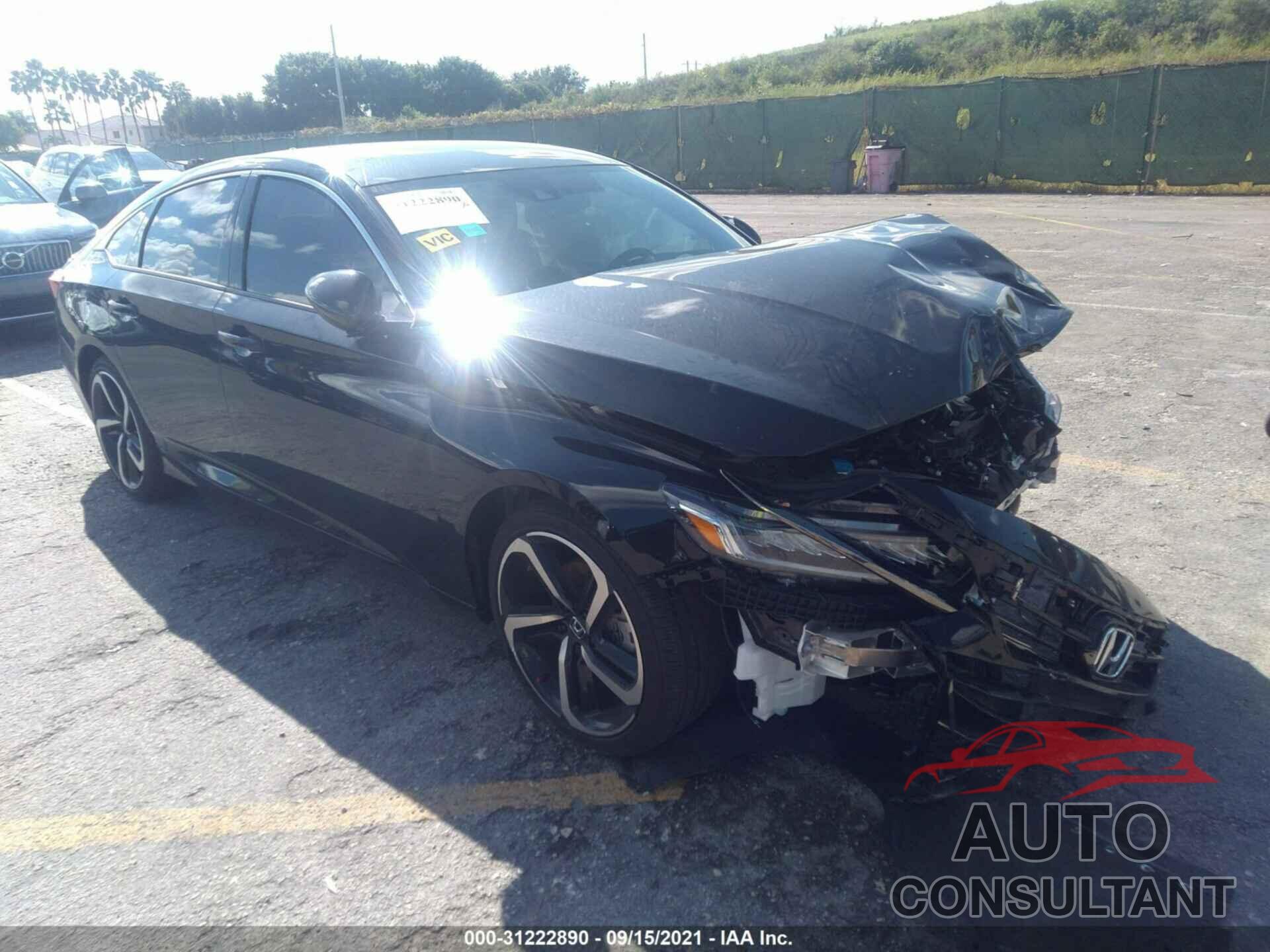 HONDA ACCORD SEDAN 2021 - 1HGCV1F37MA023024
