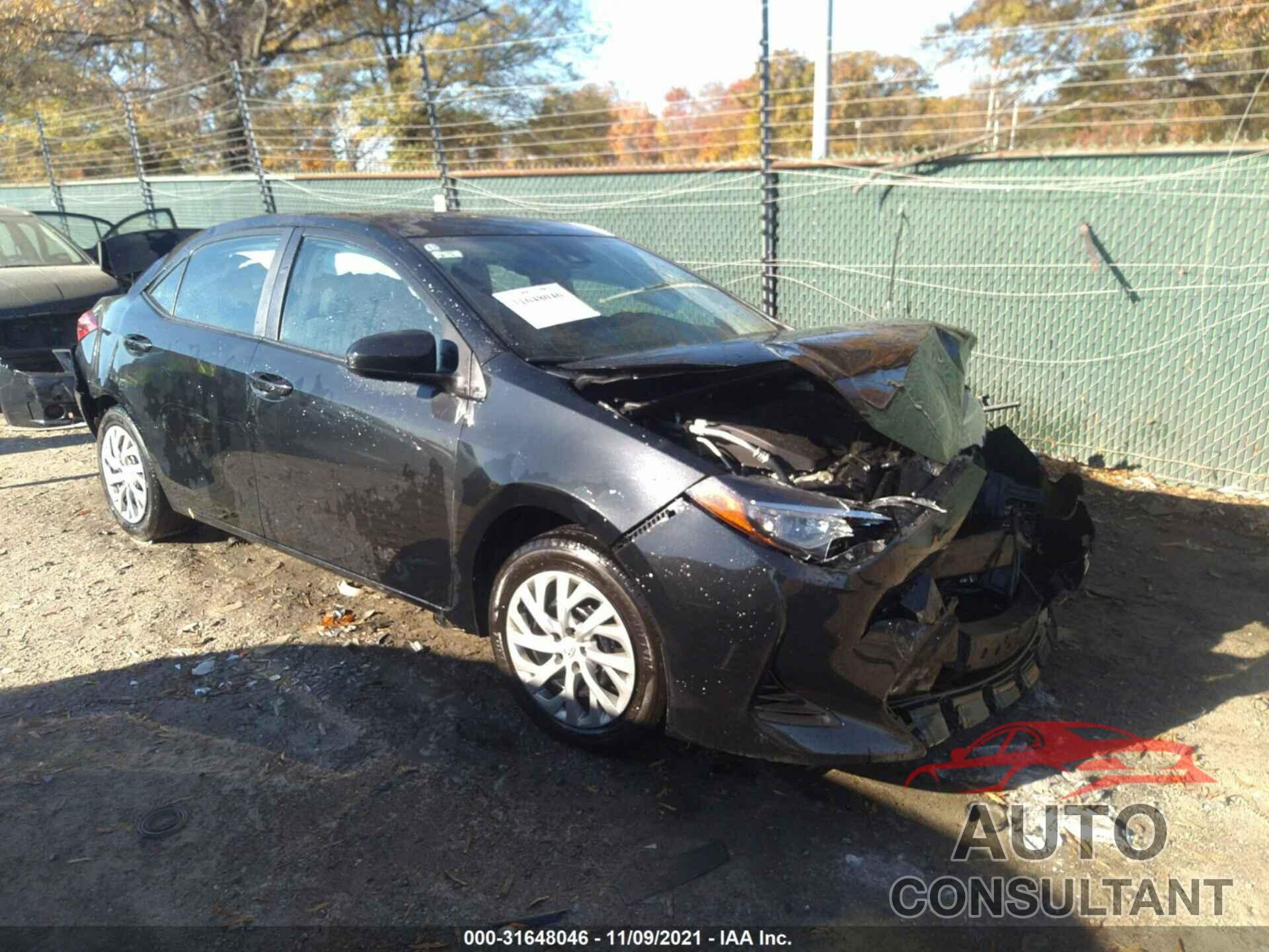 TOYOTA COROLLA 2019 - 2T1BURHE4KC233695