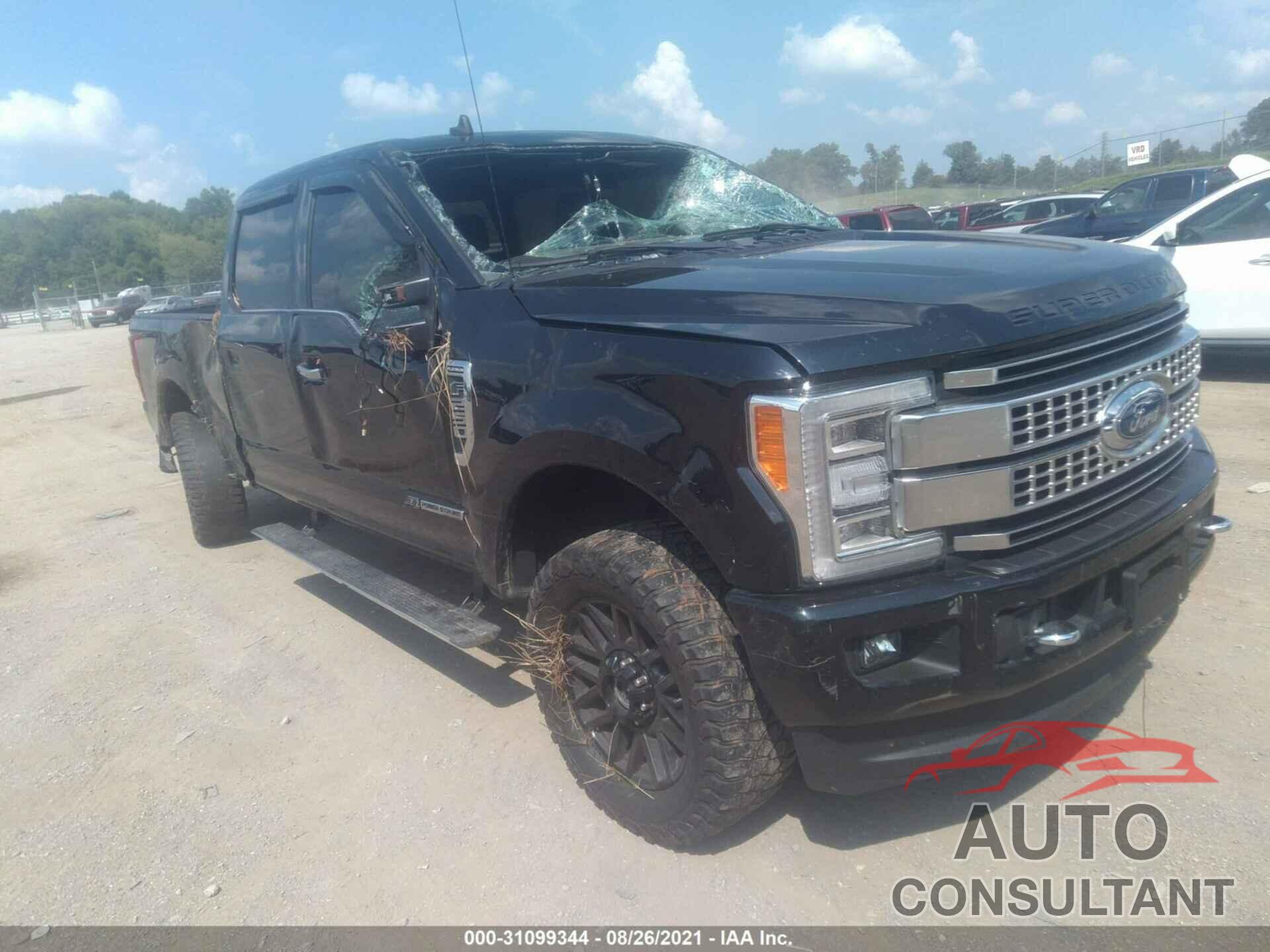 FORD SUPER DUTY F-250 SRW 2019 - 1FT7W2BT6KEC19440