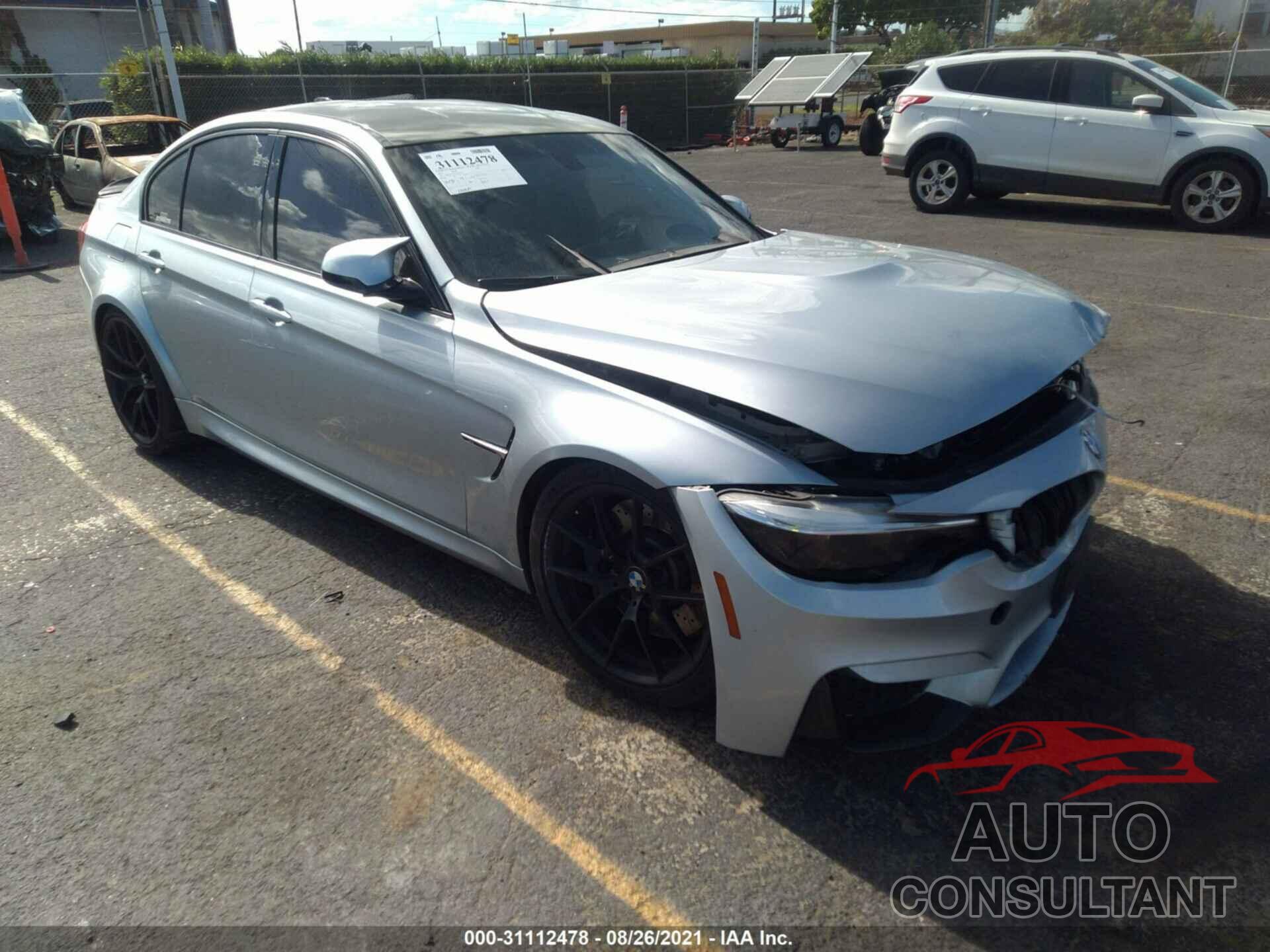 BMW M3 2016 - WBS8M9C58G5D30397