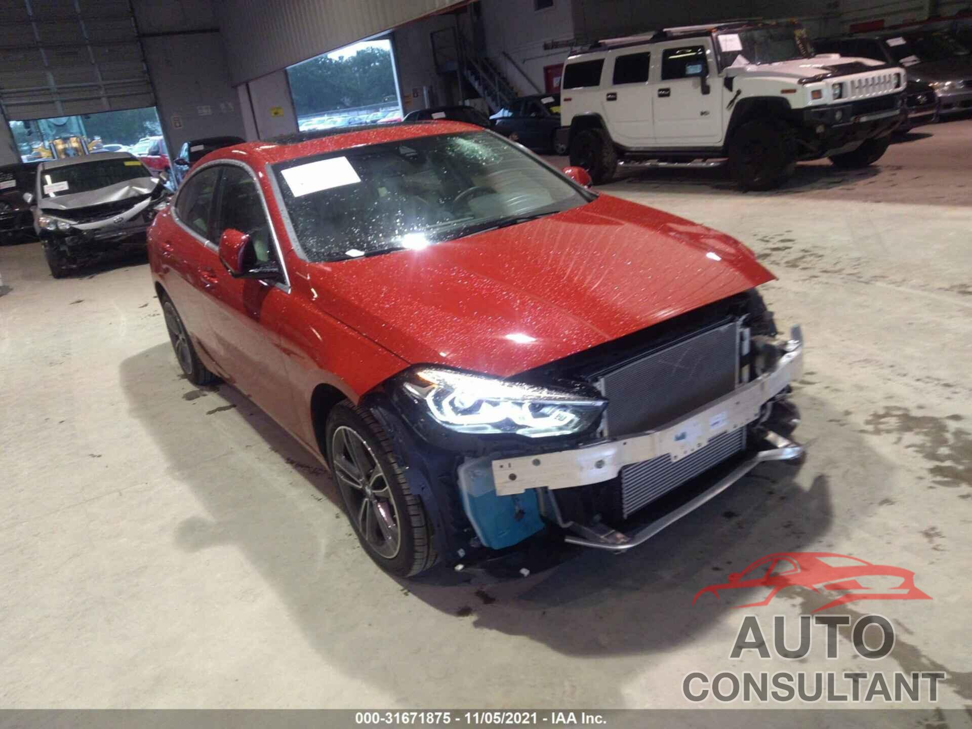 BMW 2 SERIES 2021 - WBA73AK0XM7H56442