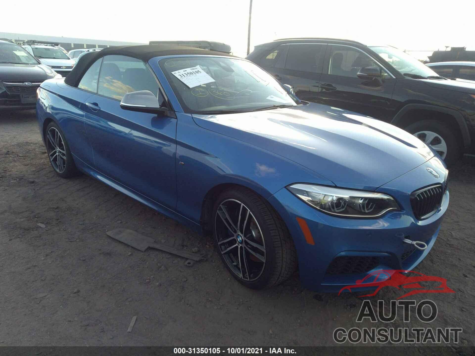 BMW 2 SERIES 2019 - WBA2N3C51KVE45971