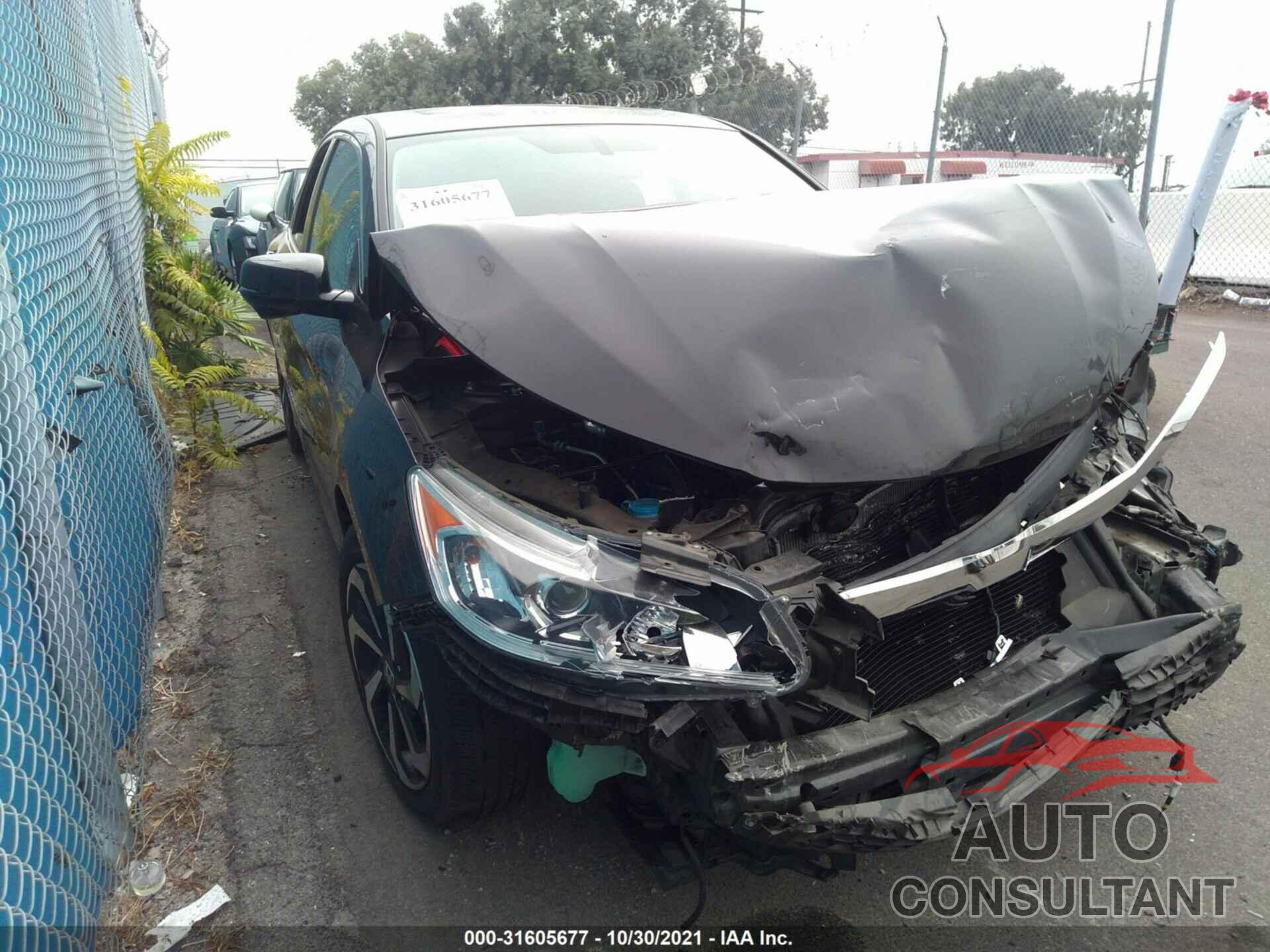 HONDA ACCORD SEDAN 2017 - 1HGCR2F8XHA113439