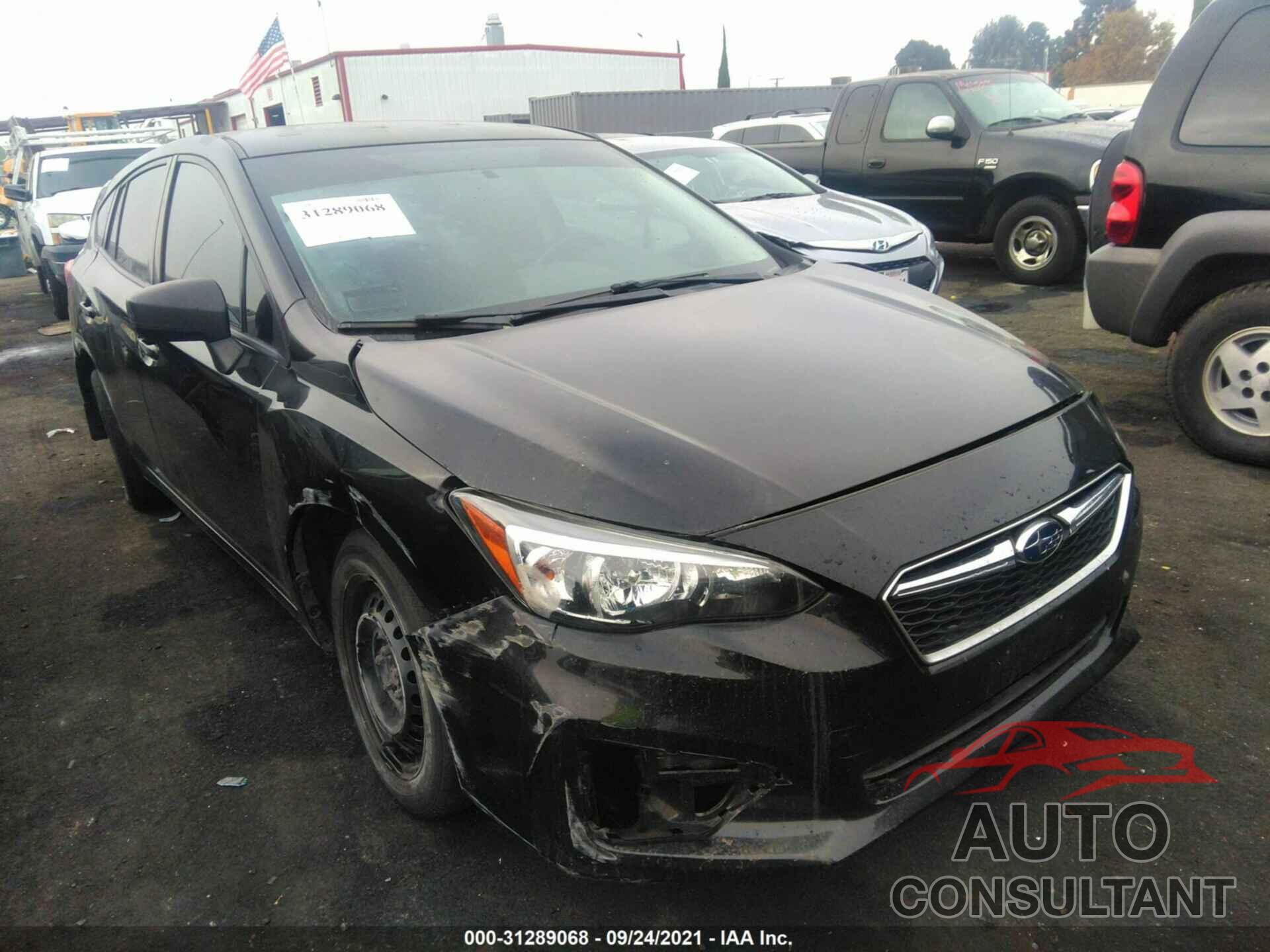 SUBARU IMPREZA 2017 - 4S3GTAA68H3702365