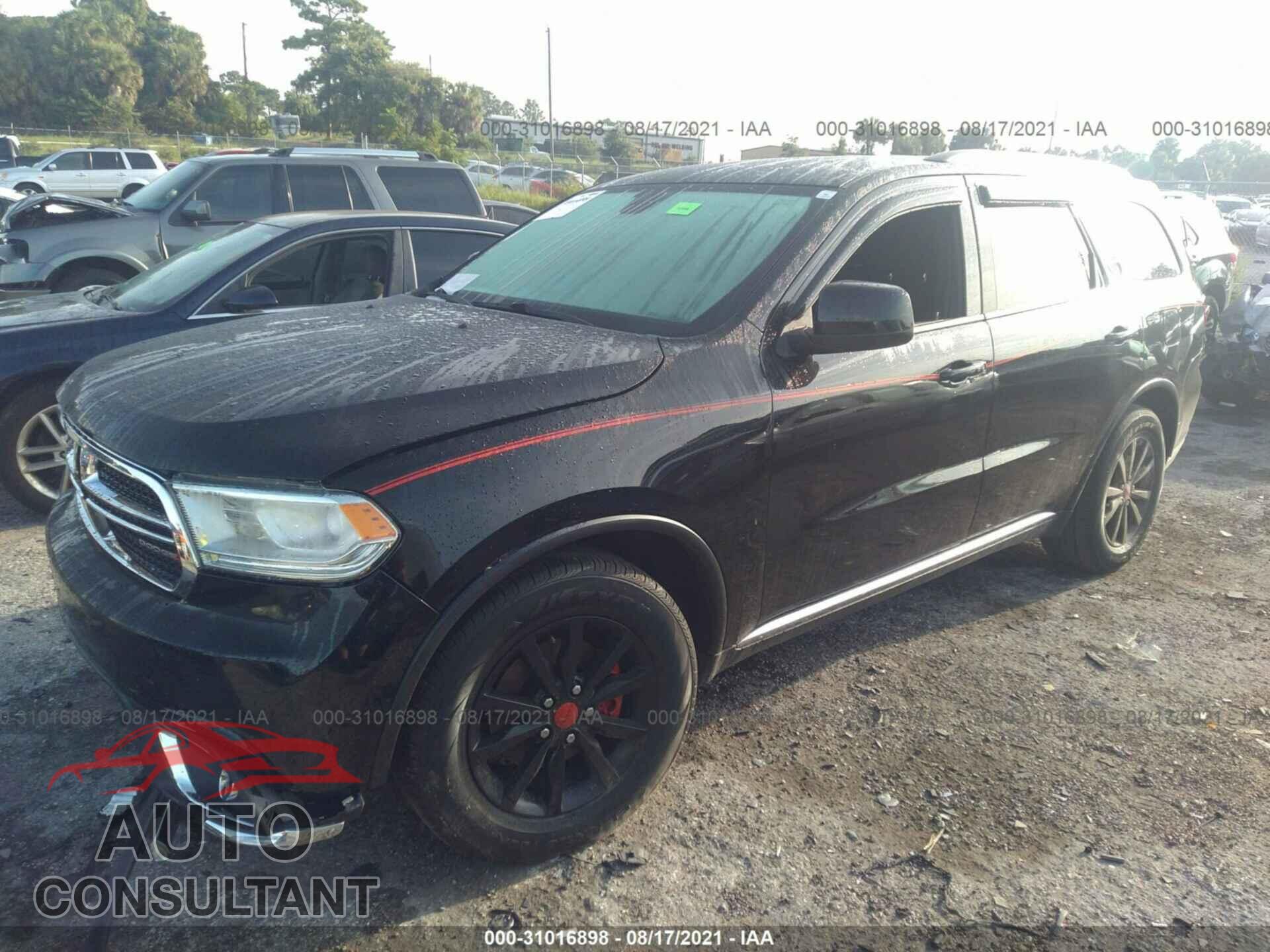DODGE DURANGO 2017 - 1C4RDHAG9HC660621